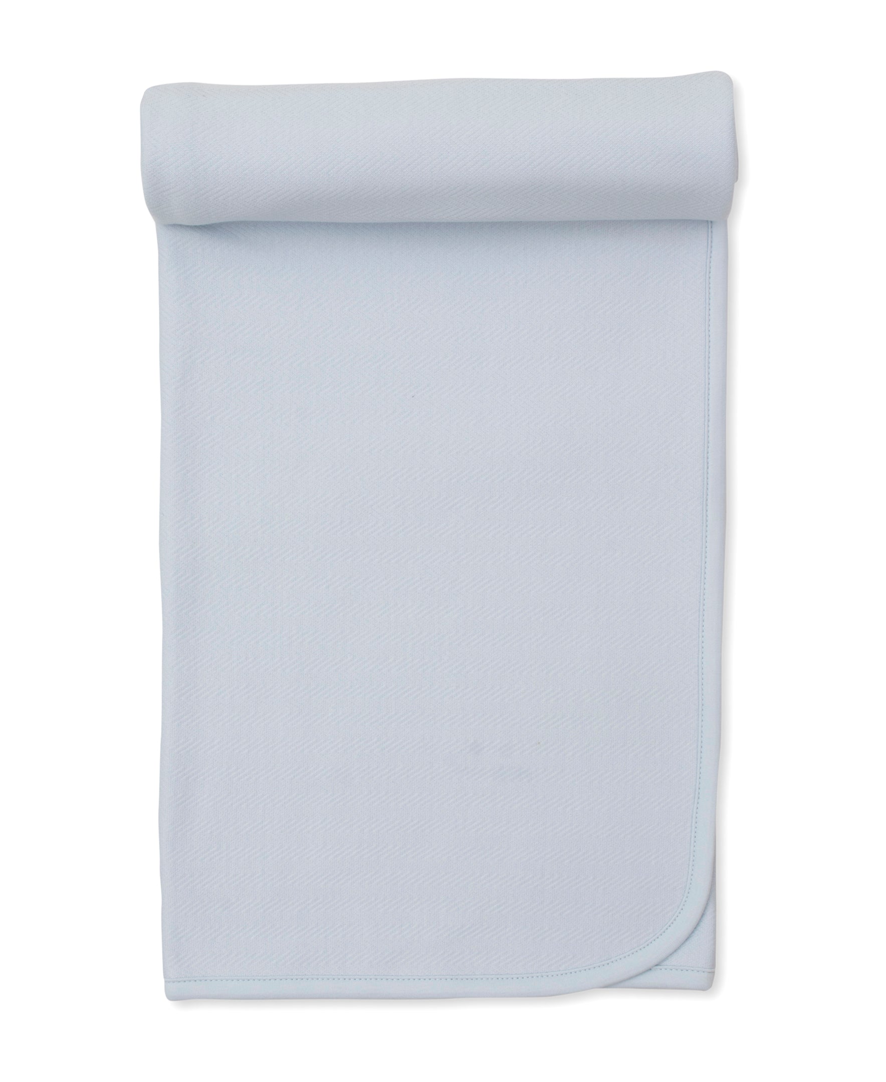 Sweet Homecoming Blue Jacquard Blanket - Kissy Kissy