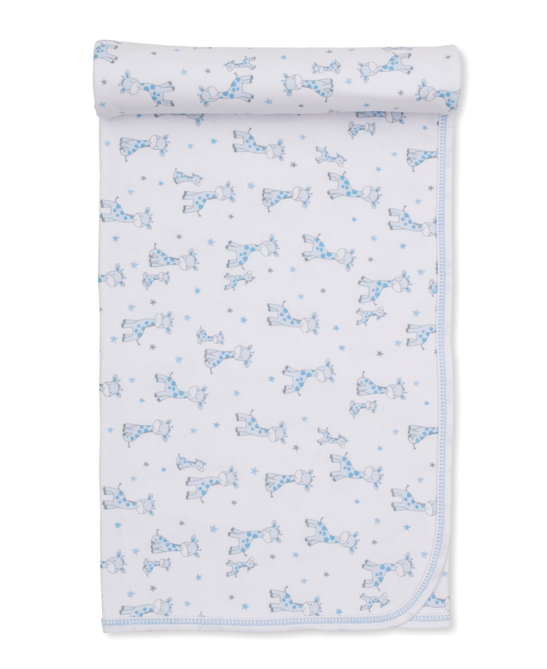 Just Giraffes Blue Blanket - Kissy Kissy