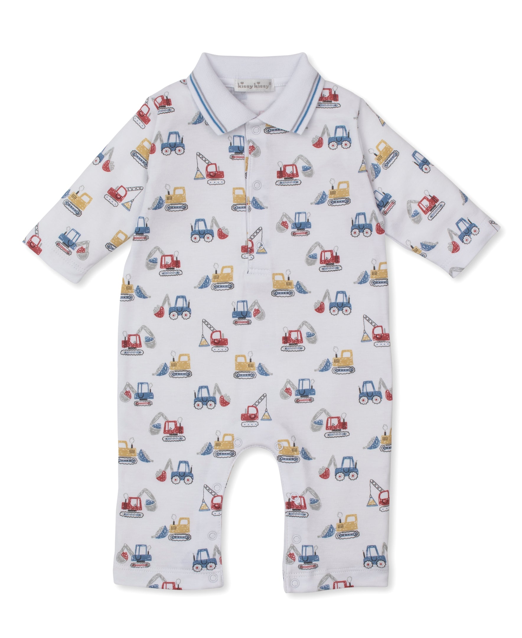 Construction Diggers Playsuit - Kissy Kissy