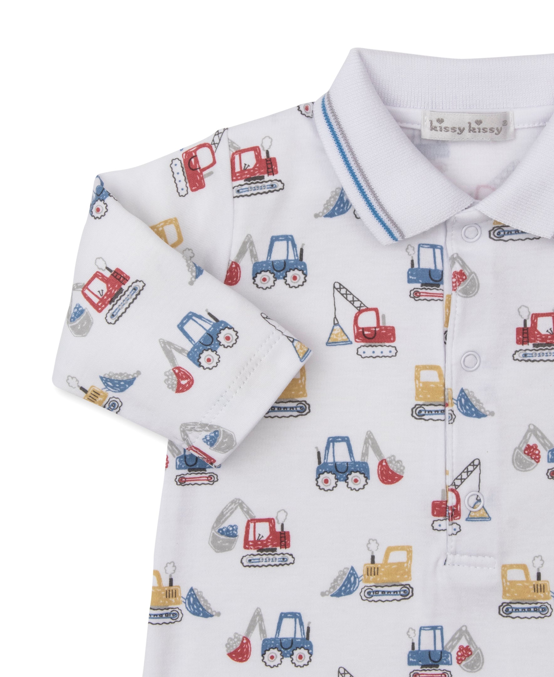 Construction Diggers Playsuit - Kissy Kissy