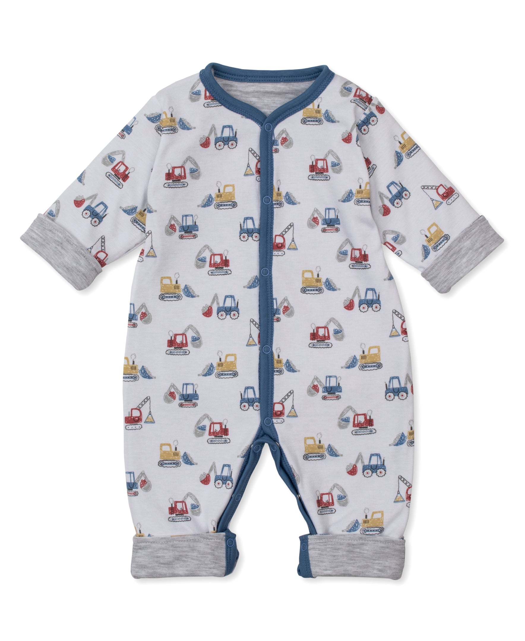 Construction Diggers Reversible Playsuit - Kissy Kissy