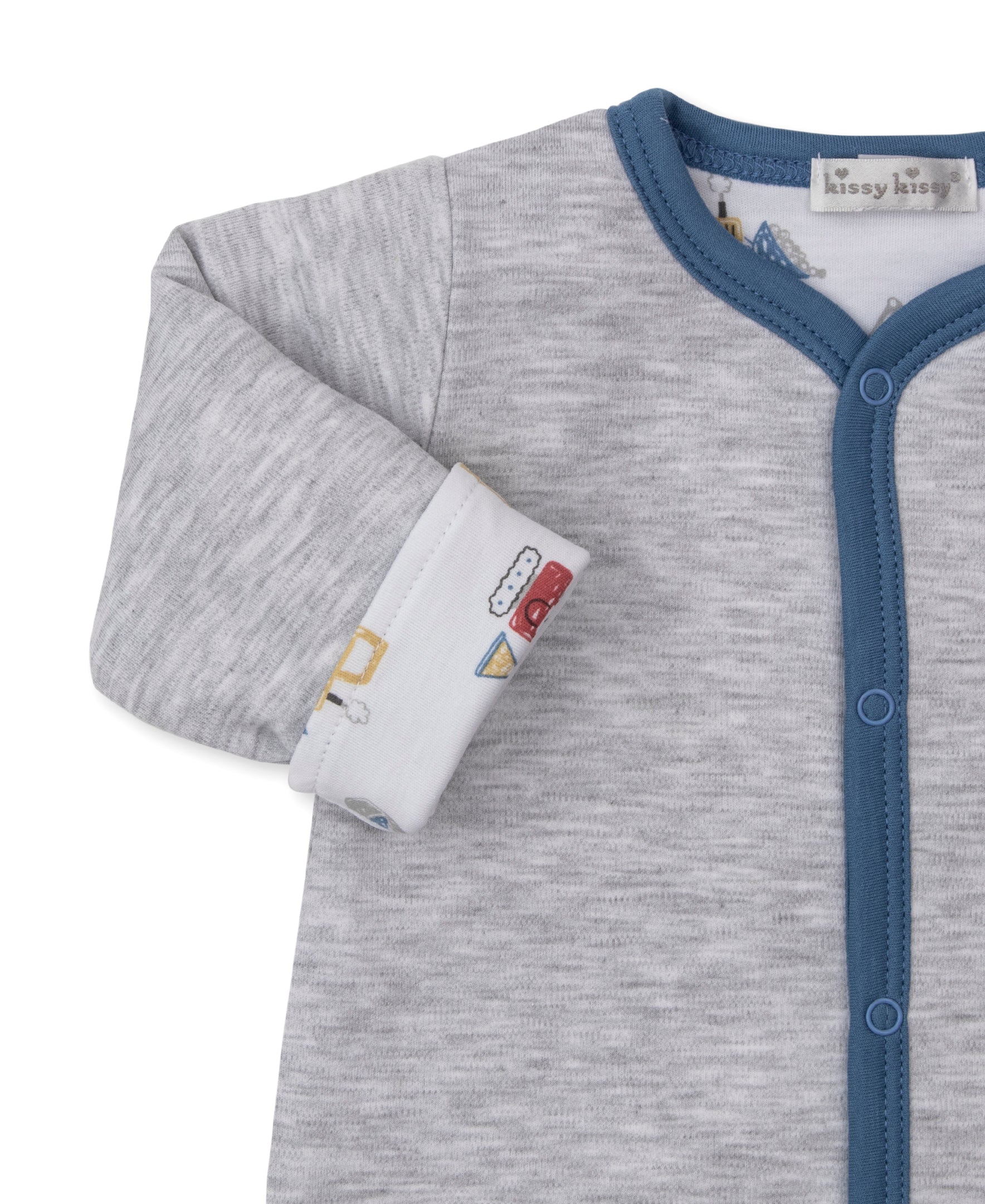 Construction Diggers Reversible Playsuit - Kissy Kissy