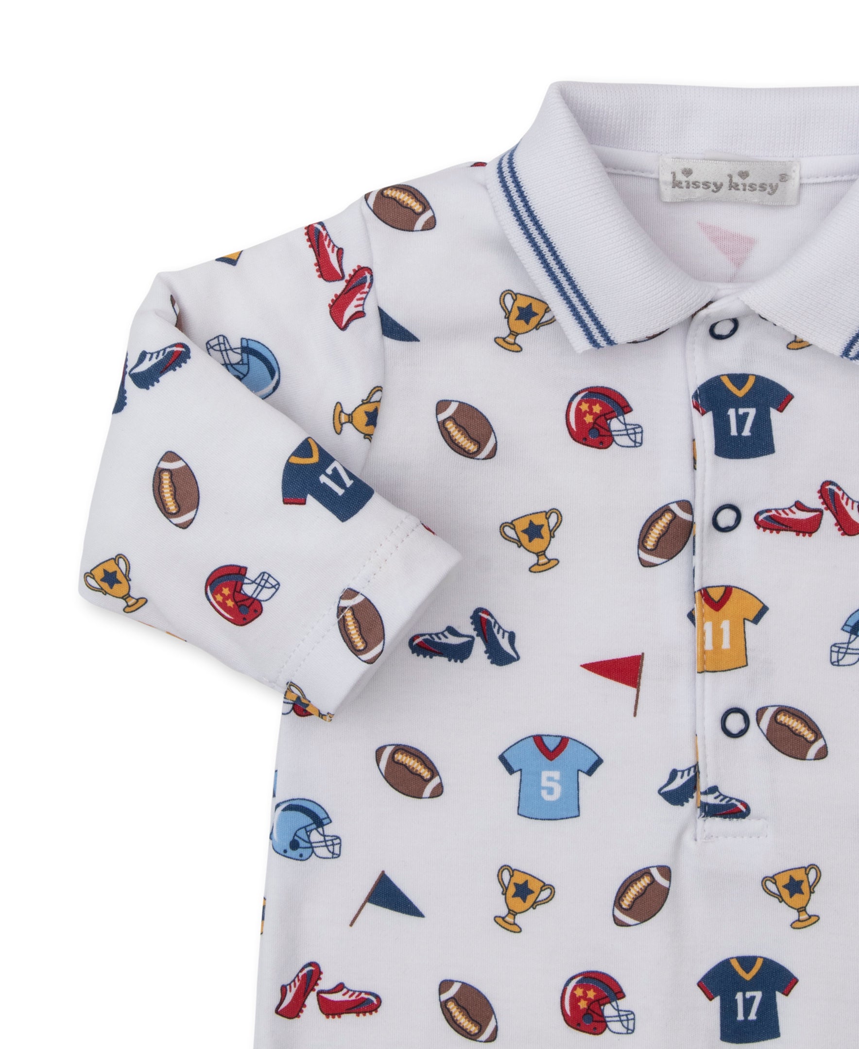 Football Fever Playsuit - Kissy Kissy