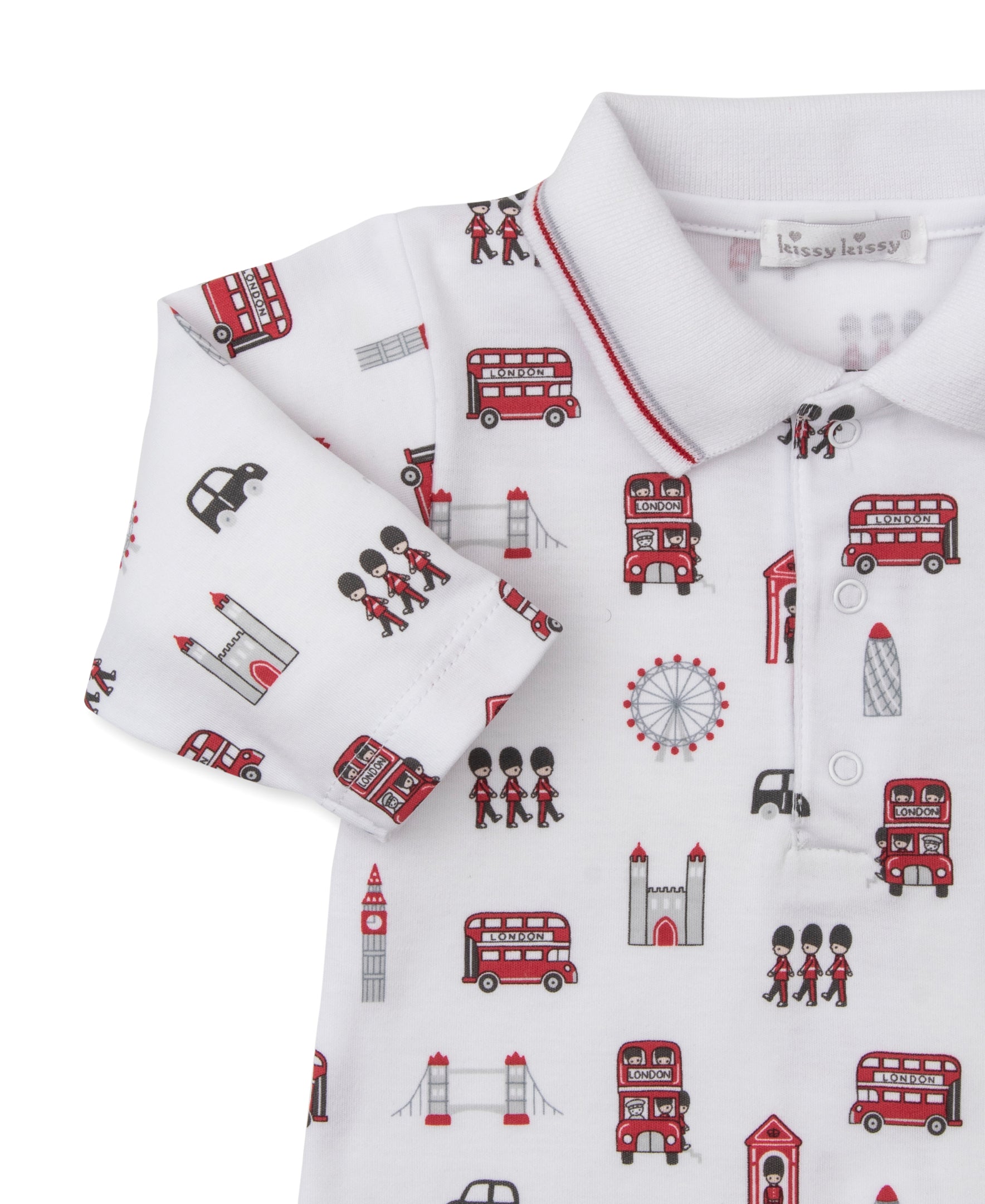 Lively London Playsuit w/ Collar - Kissy Kissy