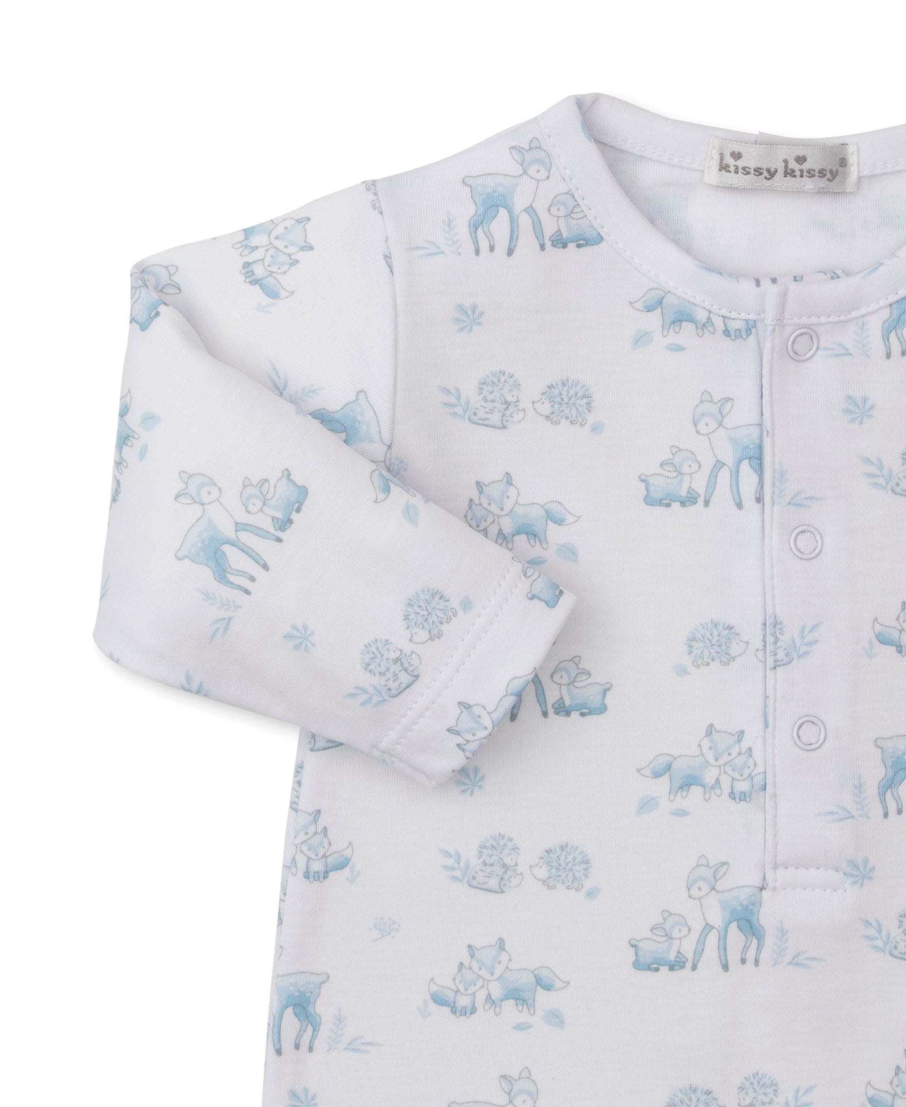 Forest Fanfare Blue Playsuit - Kissy Kissy