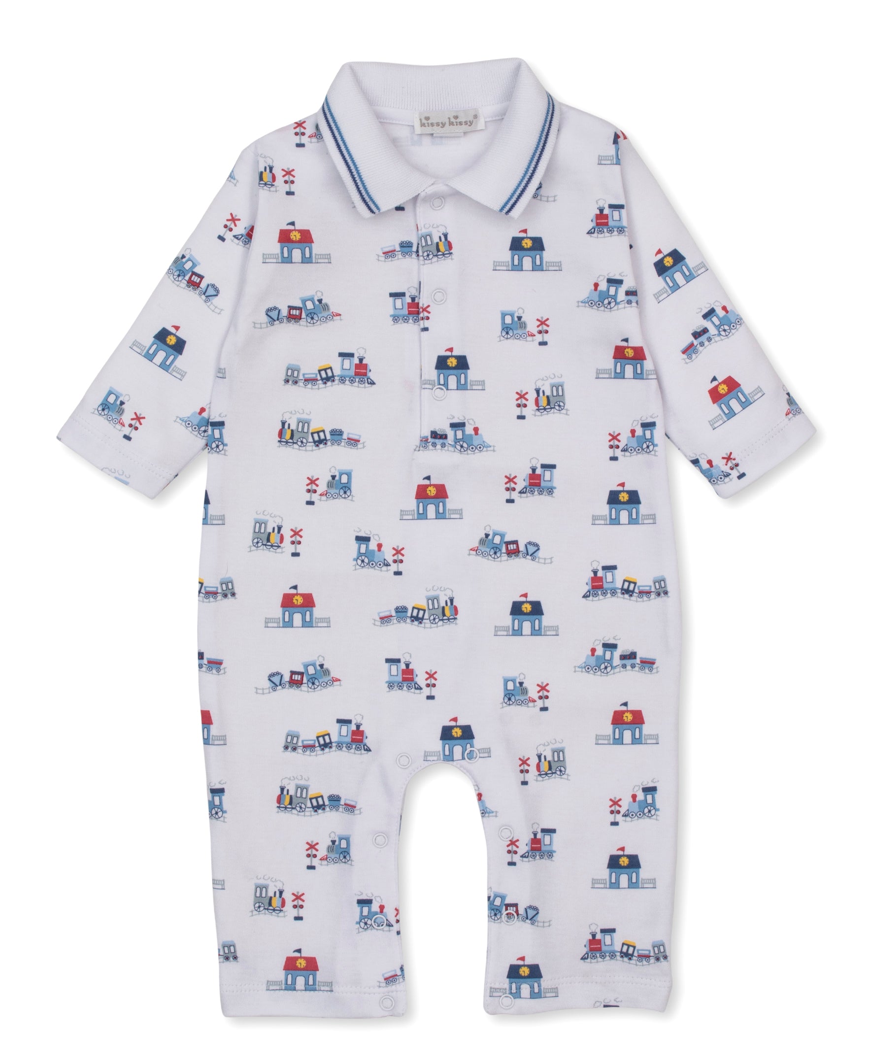 Toot Toot Playsuit w/ Collar