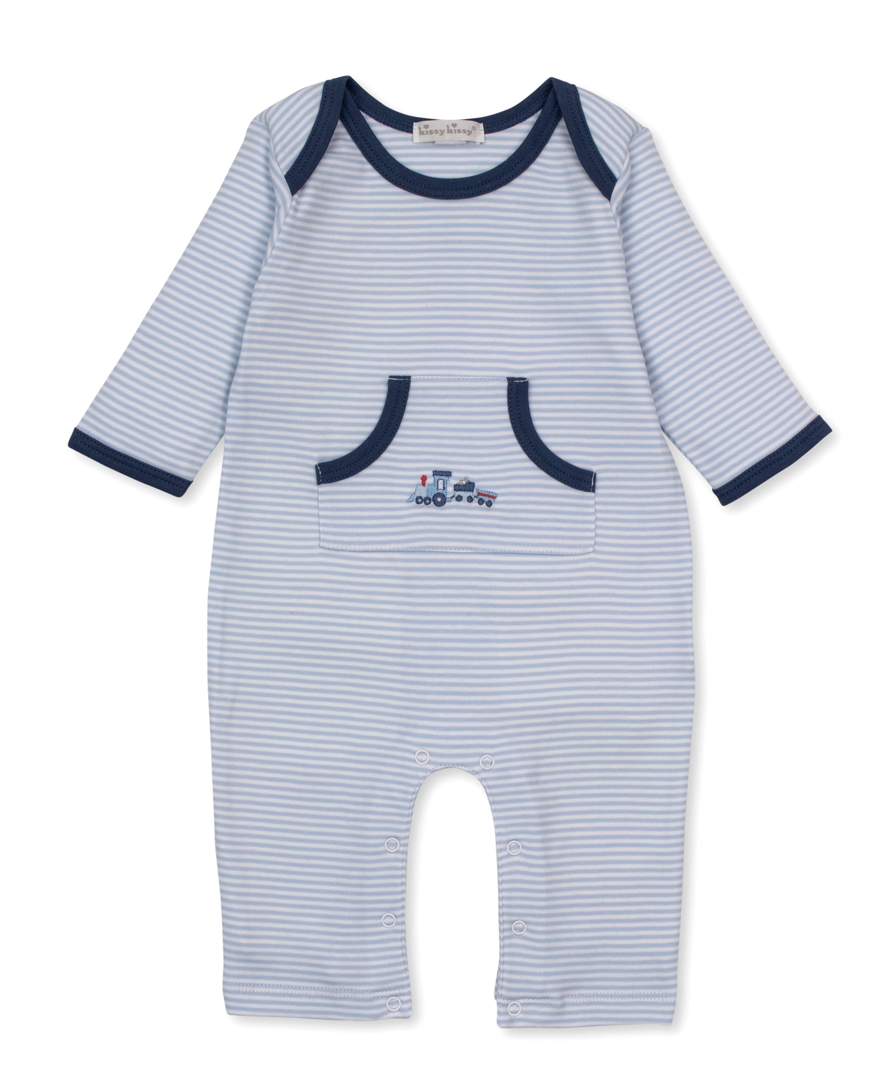 Toot Toot Stripe Playsuit