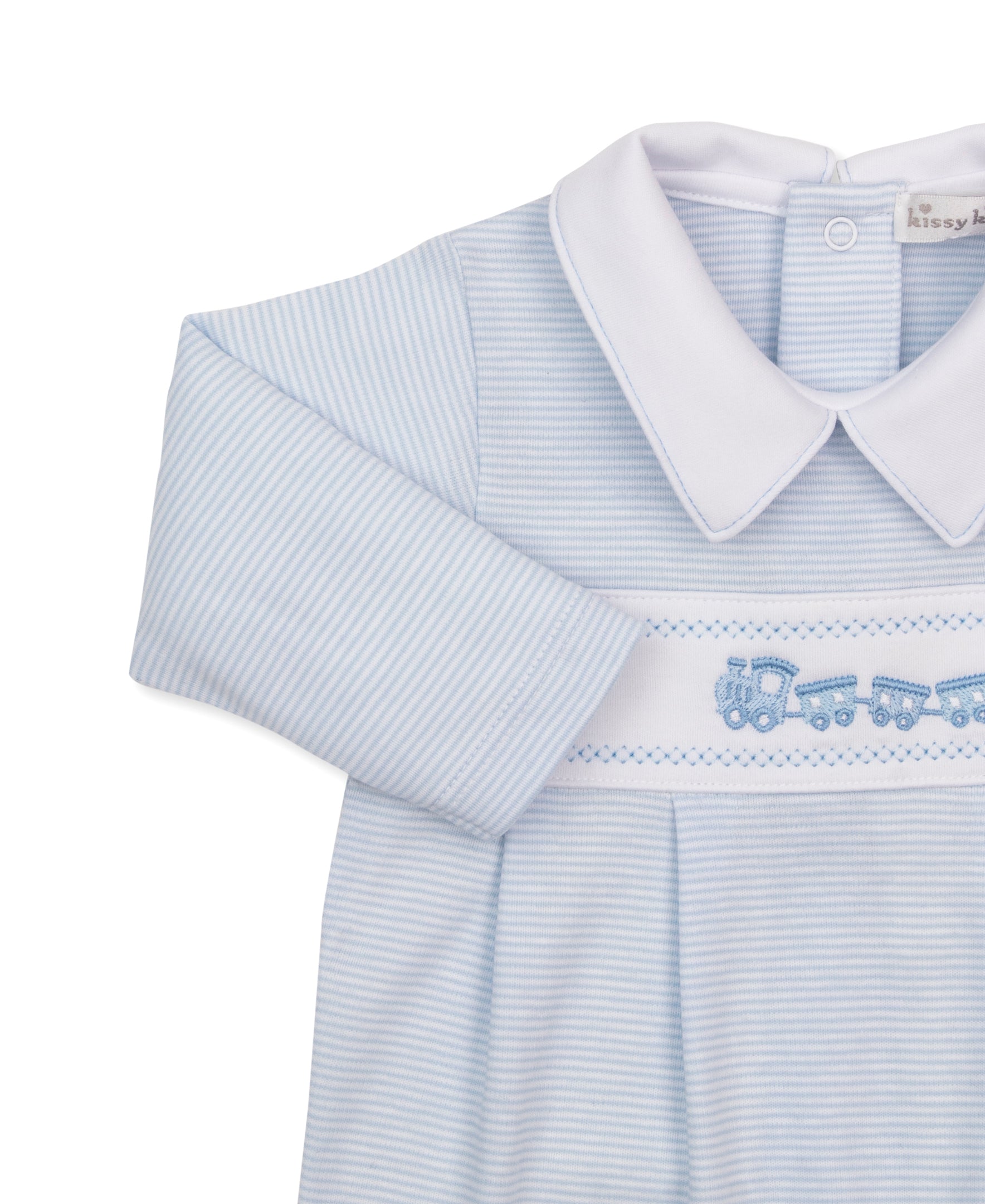 Classic Treasures FA26 Blue Stripe Playsuit