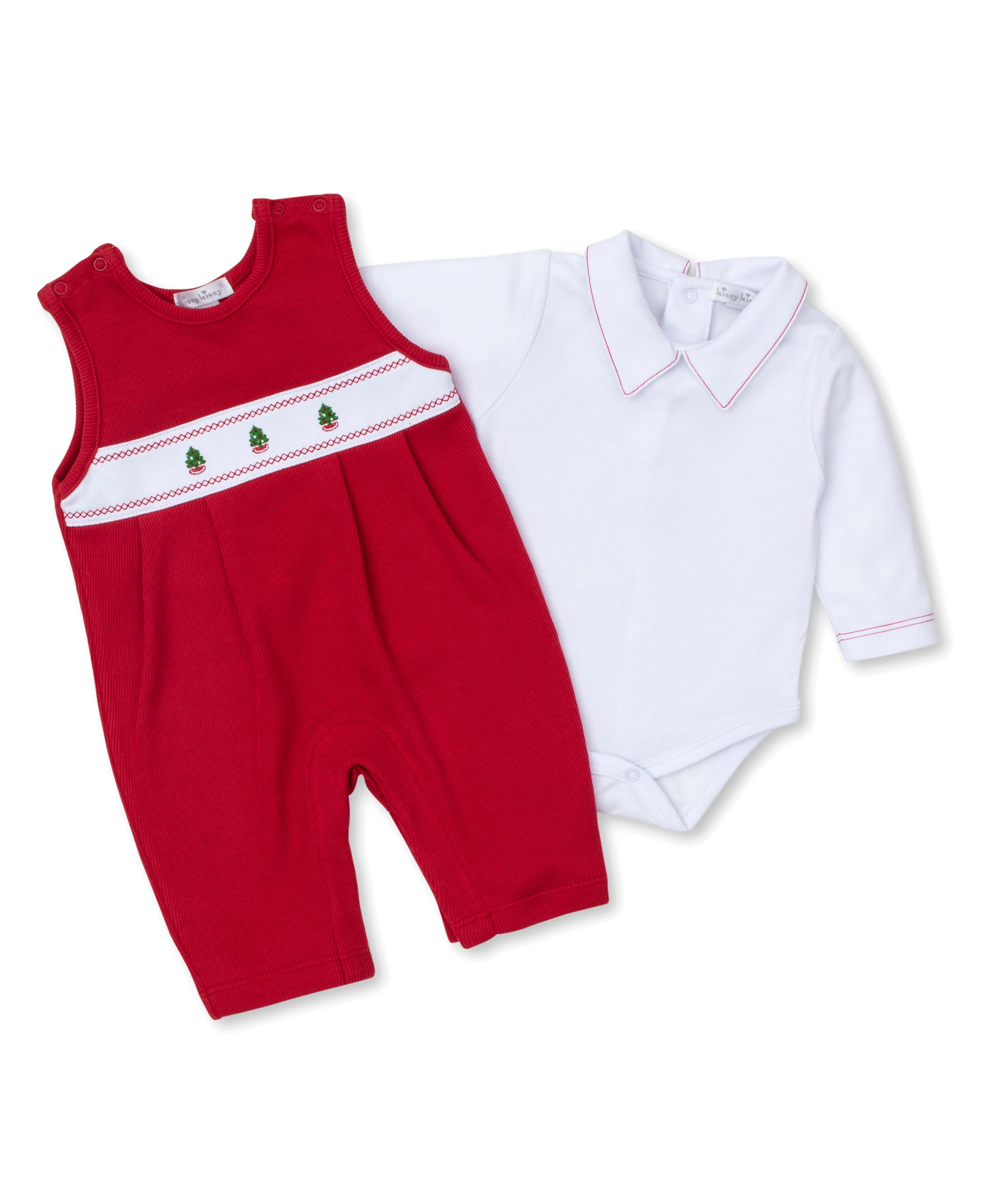 Classic Treasures Holiday 25 Tree Overall Set - Kissy Kissy