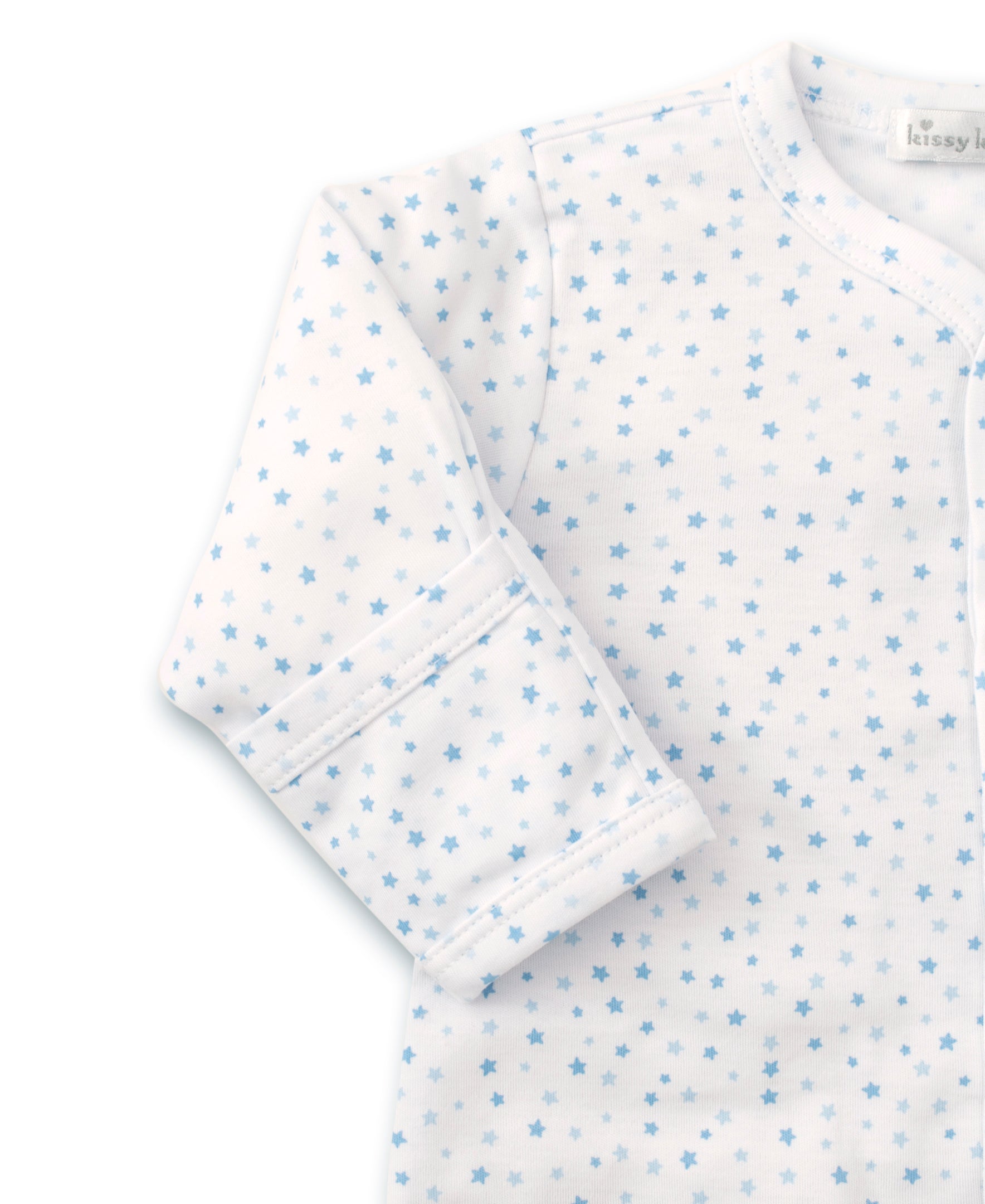 Kissy Superstars White Print Footie - Kissy Kissy