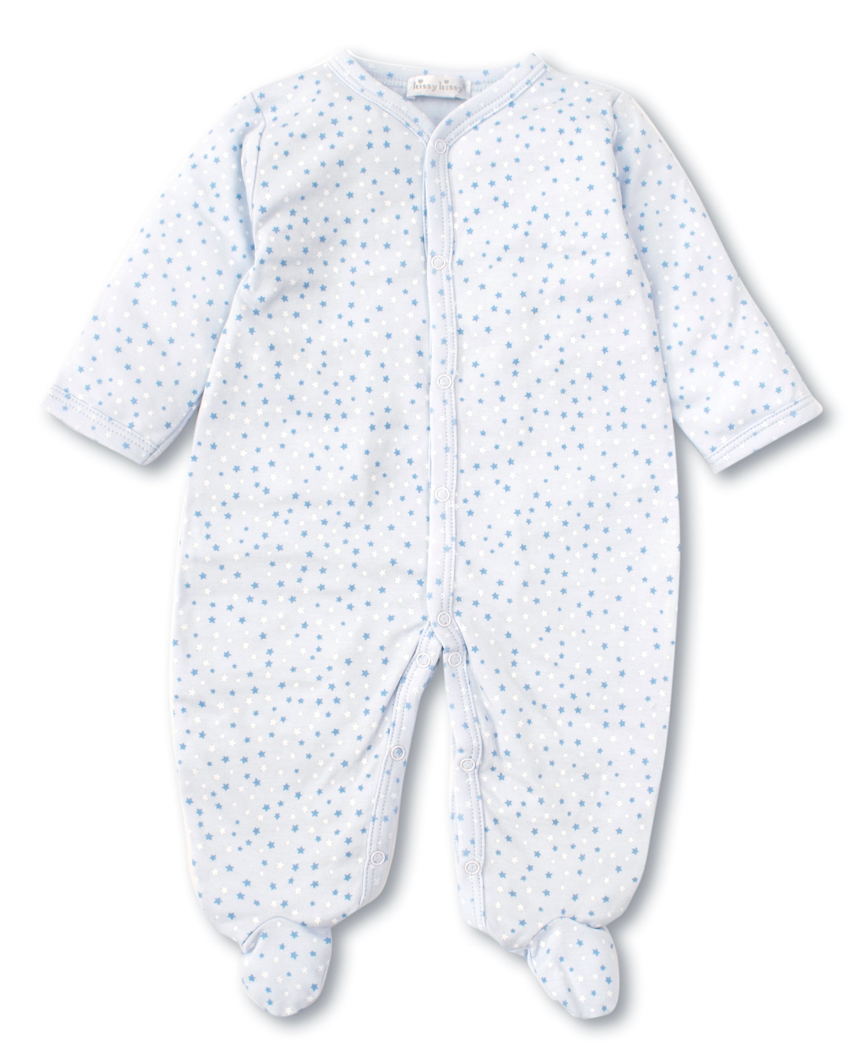 Kissy Superstars Blue Print Footie - Kissy Kissy