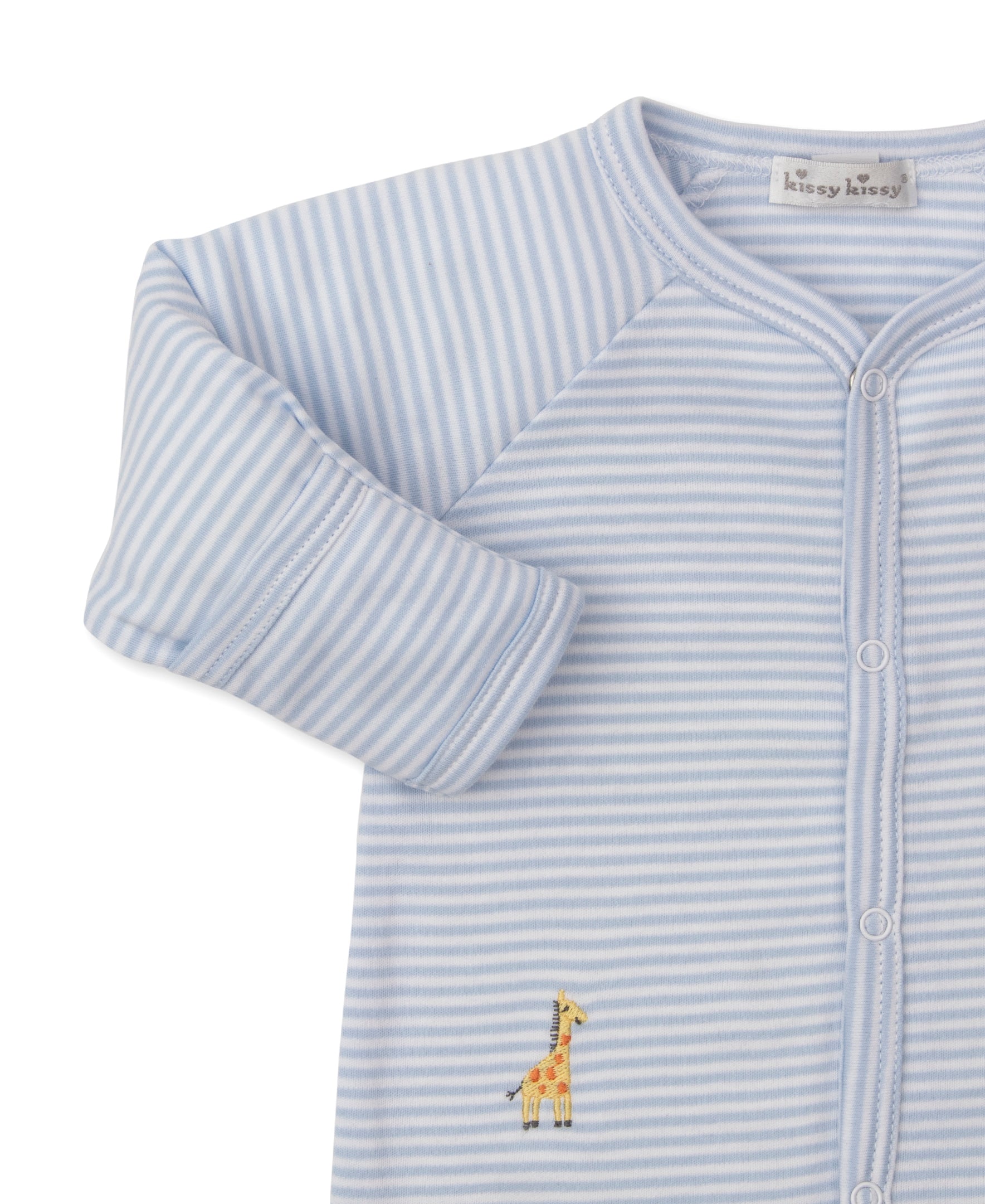 Safari Wild Stripe Footie - Kissy Kissy