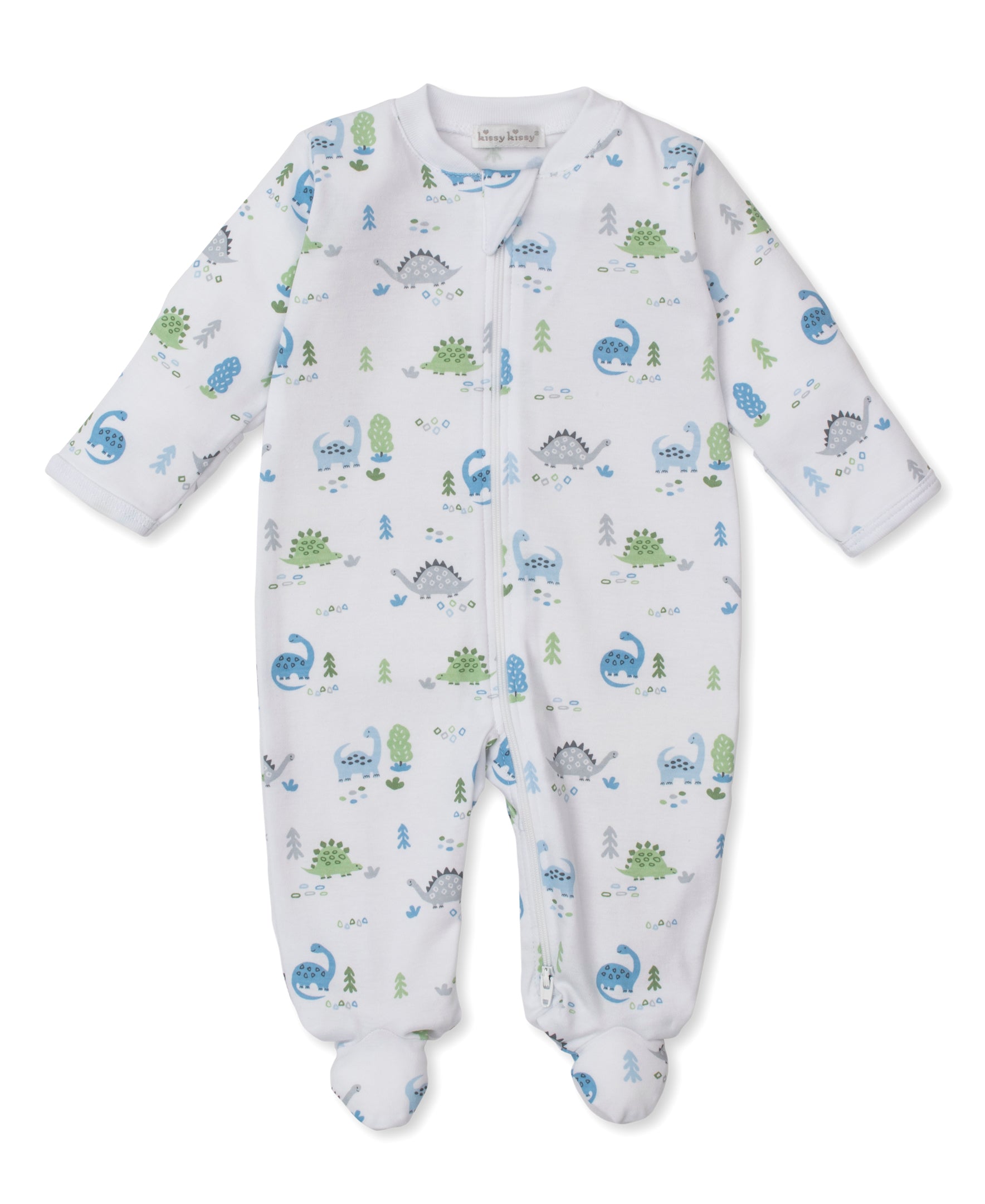 Dinosaur Era Zip Footie - Kissy Kissy