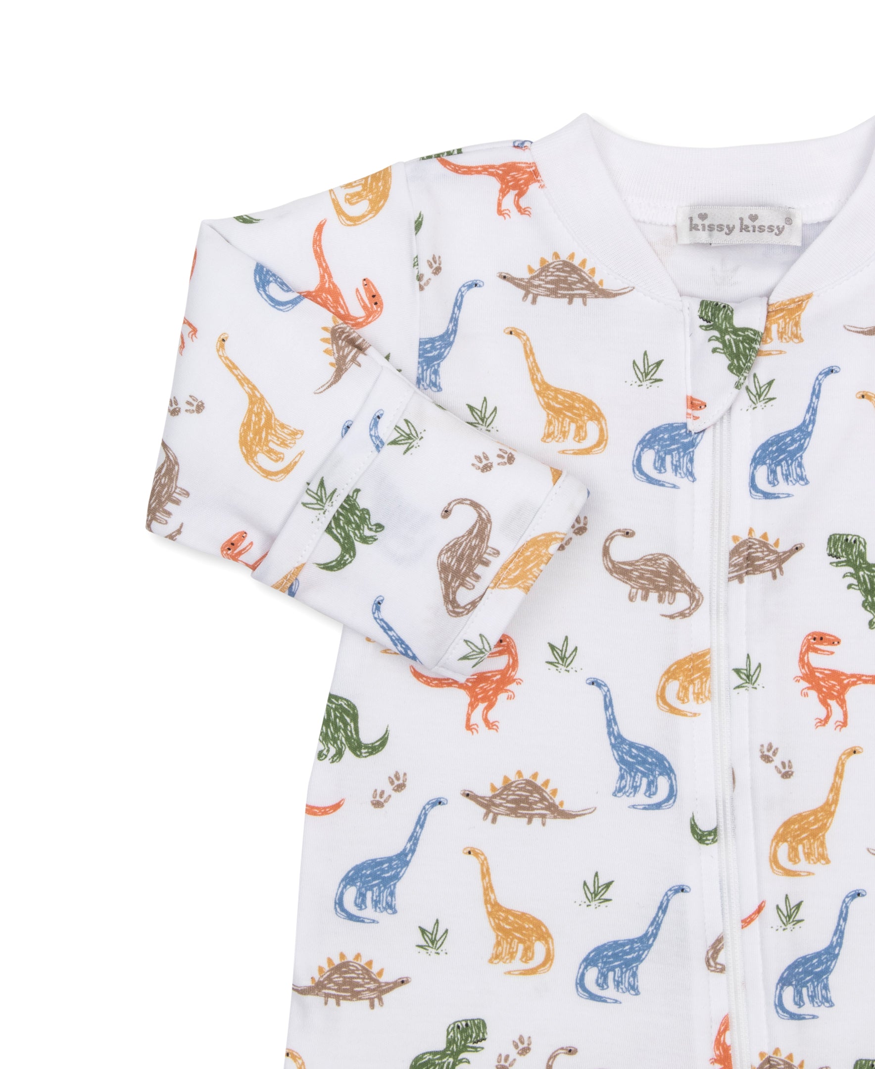 Dino Stomp Zip Footie