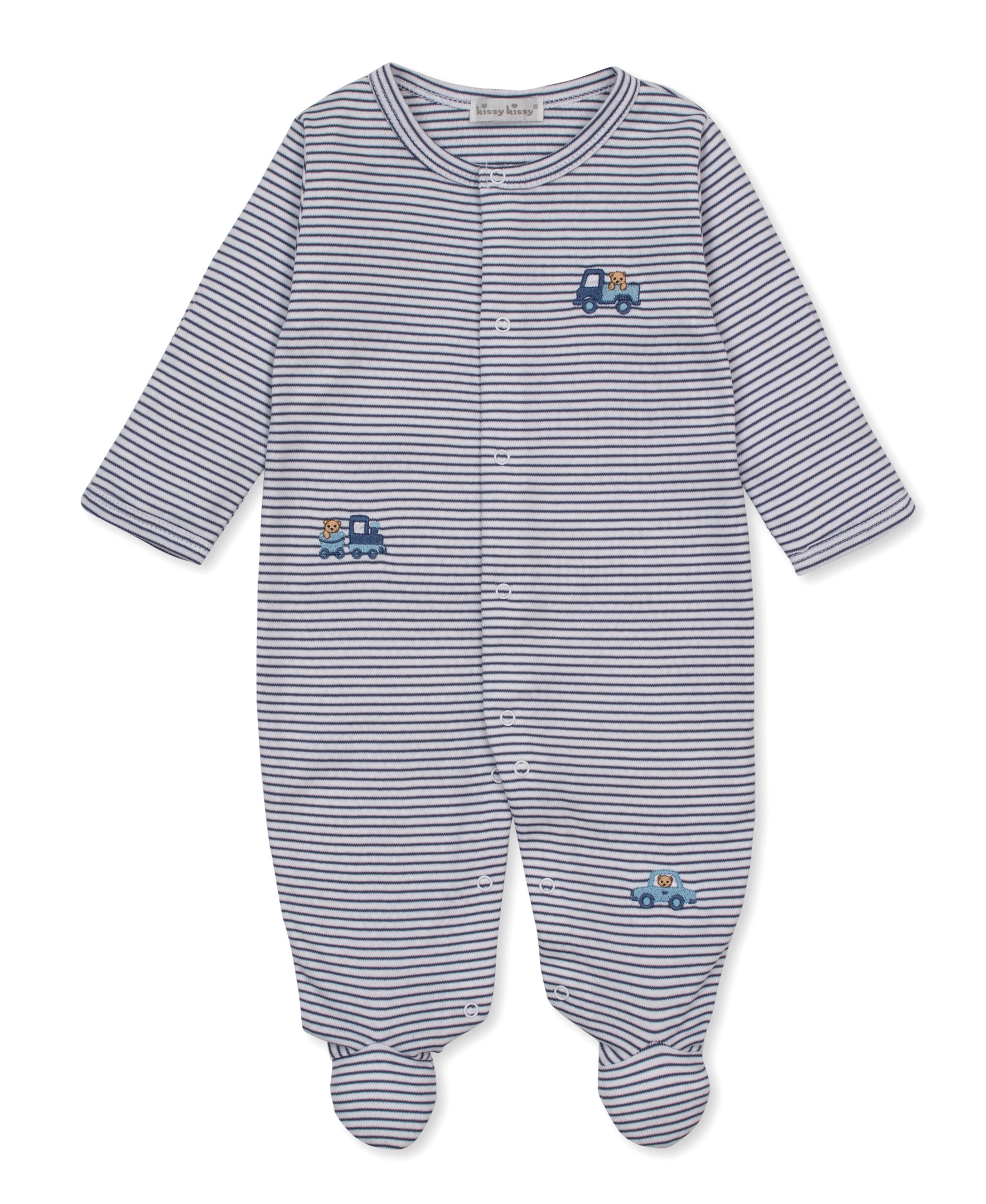 Bears On the Go Stripe Footie