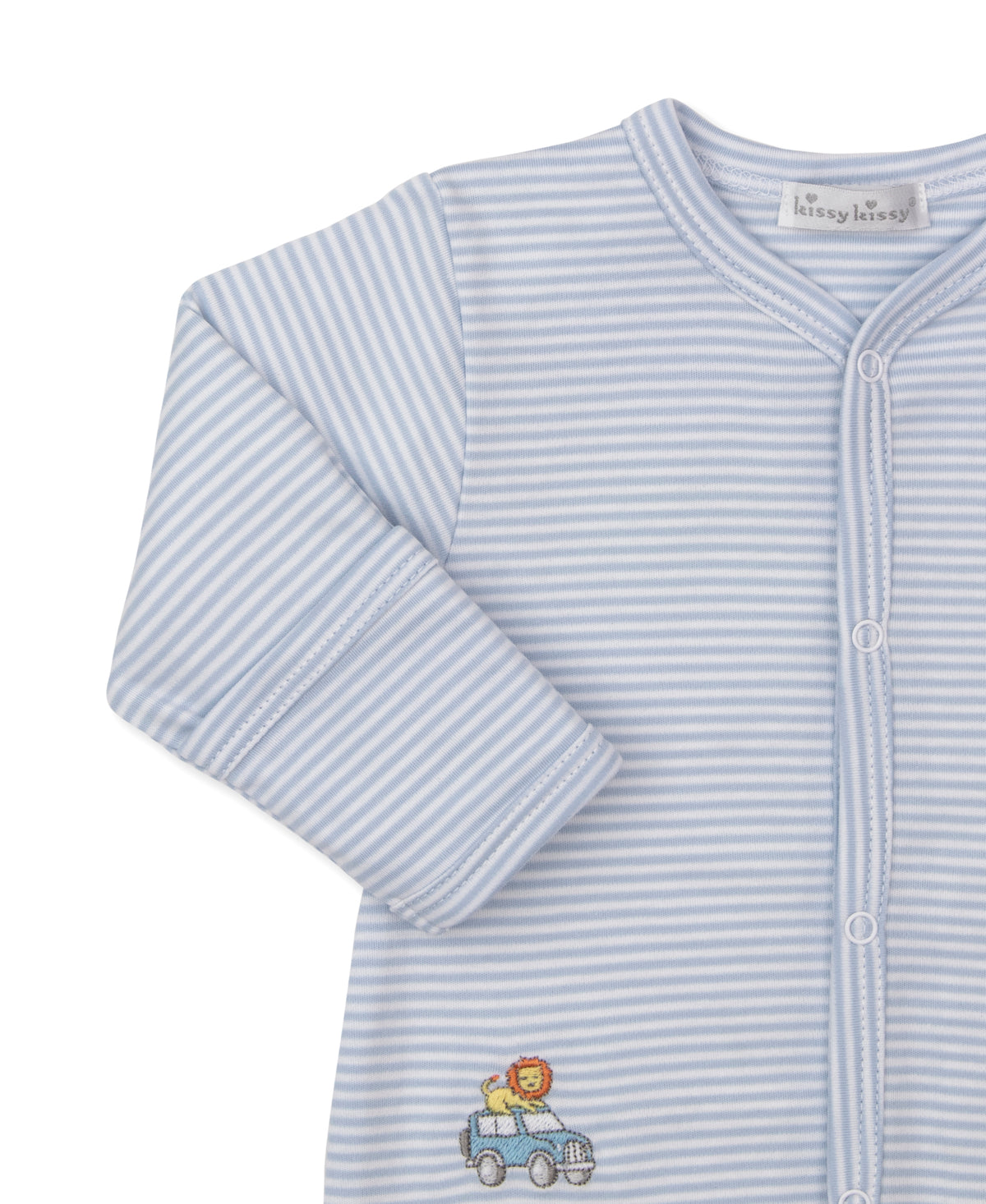 Jungle Safari Stripe Footie - Kissy Kissy