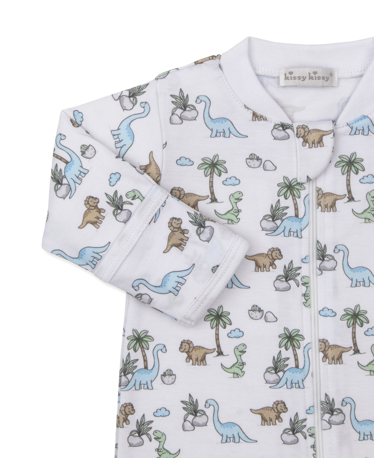 Dino Valley Zip Footie - Kissy Kissy