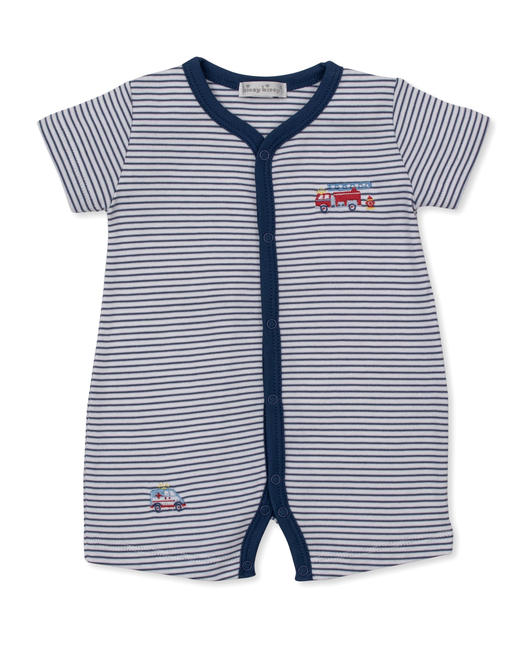 Rescue Raid Short Stripe Playsuit - Kissy Kissy