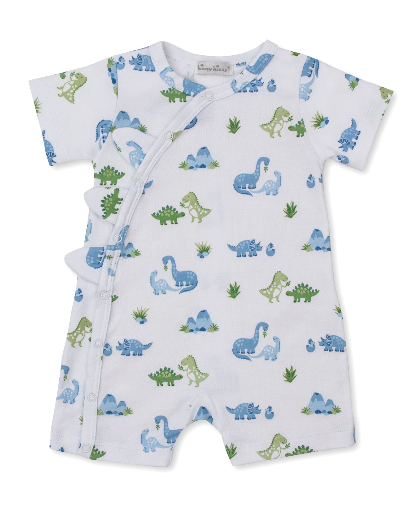 Dinosaur Delight Short Playsuit - Kissy Kissy
