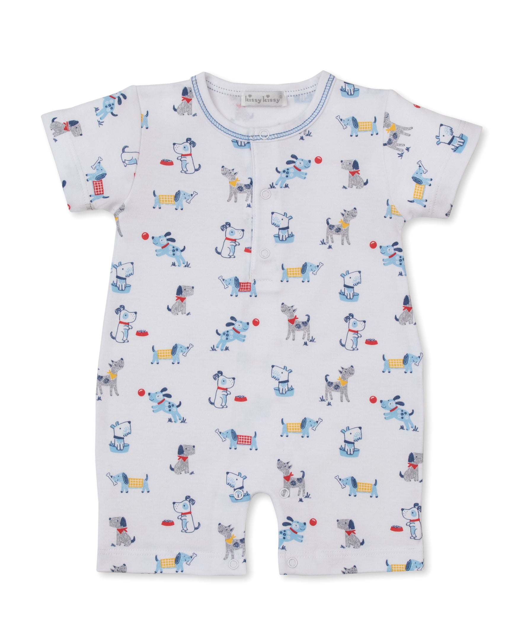Puppy Patch Short Playsuit