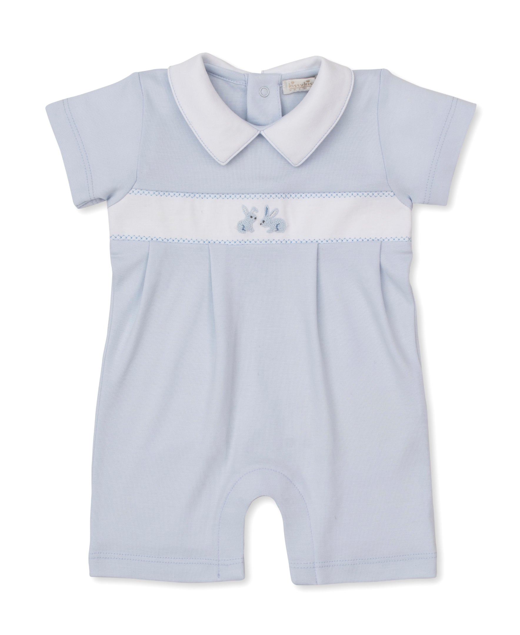 Premier Springtime Bunny Fun Hand Emb. Playsuit - Kissy Kissy