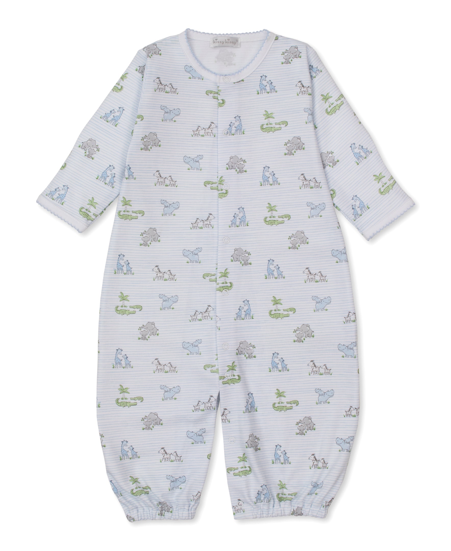 Safari Party Blue Convertible Gown - Kissy Kissy
