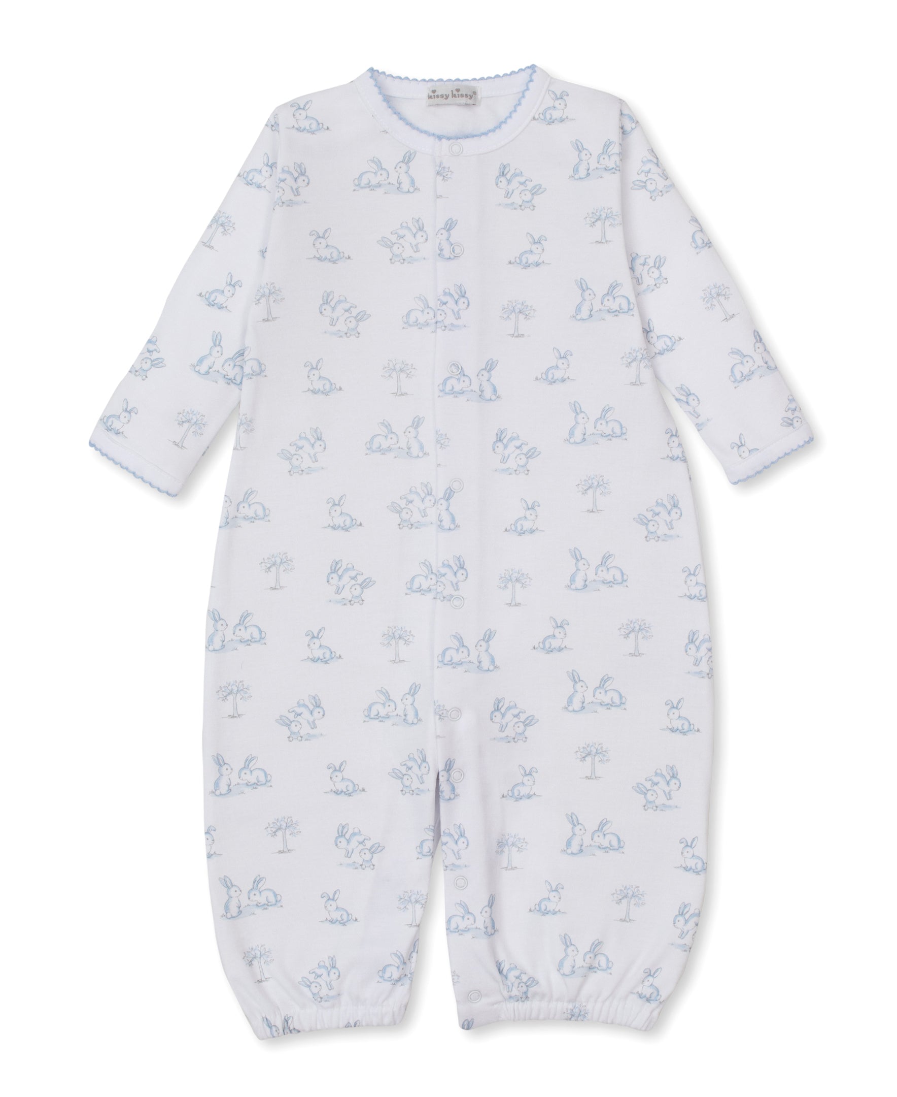 Springtime Bunny Fun Blue Convertible Gown - Kissy Kissy