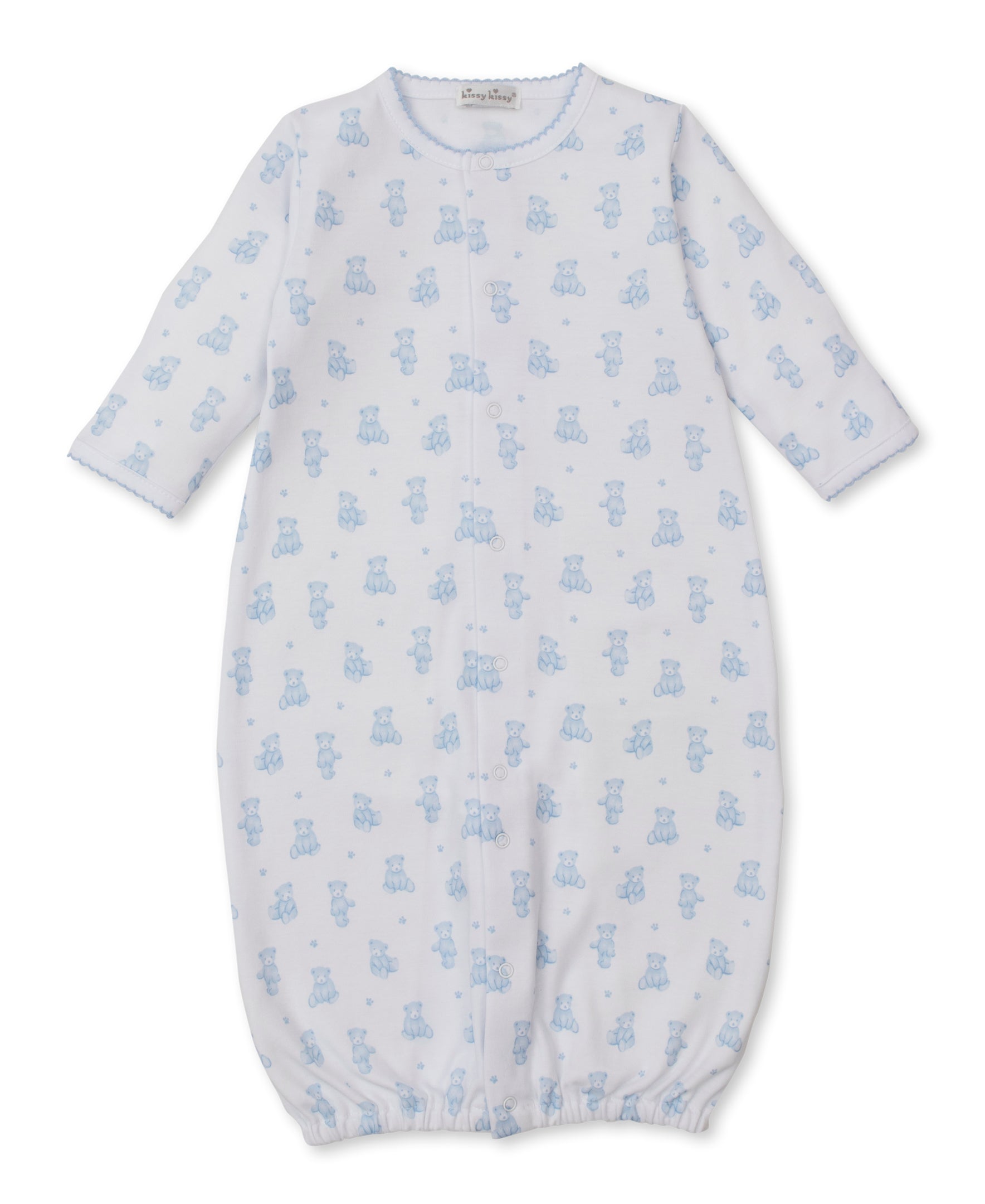 Teddy Bears Blue Convertible Gown - Kissy Kissy