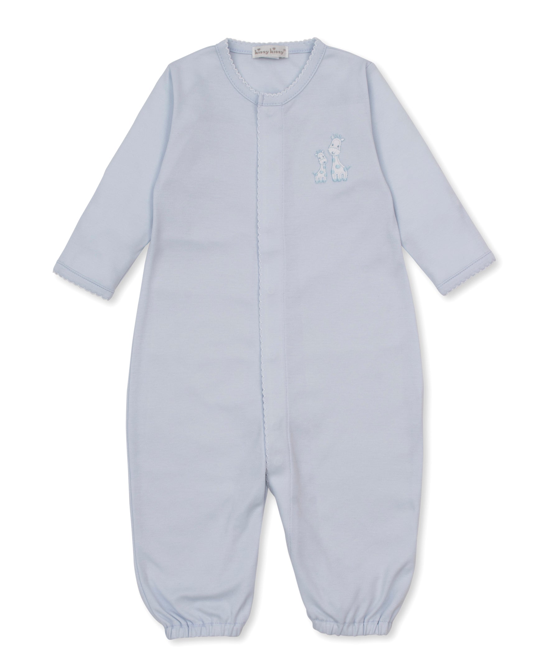 Giraffe Laughs Blue Convertible Gown - Kissy Kissy