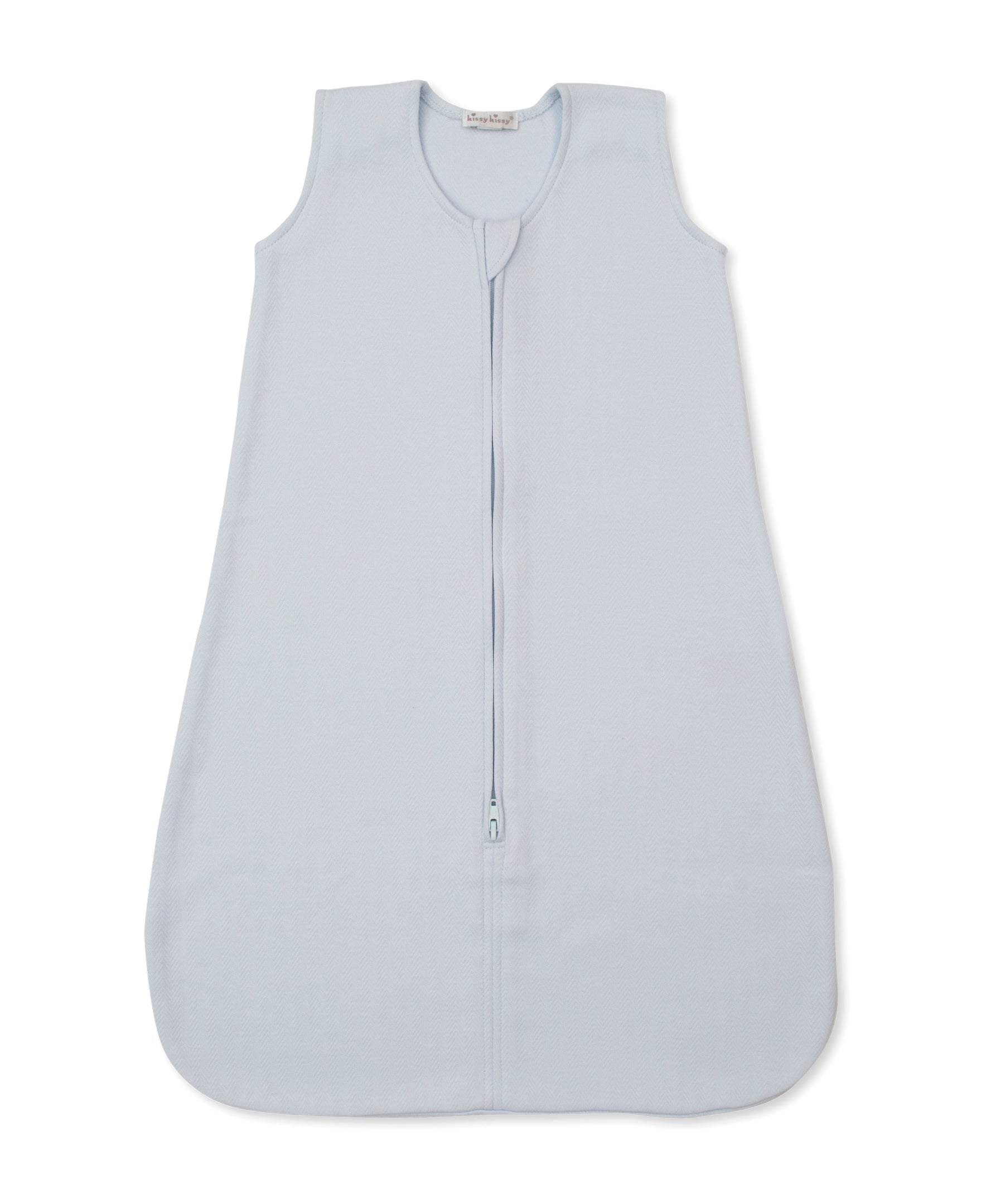 Sweet Homecoming Blue Jacquard Wearable Blanket - Kissy Kissy