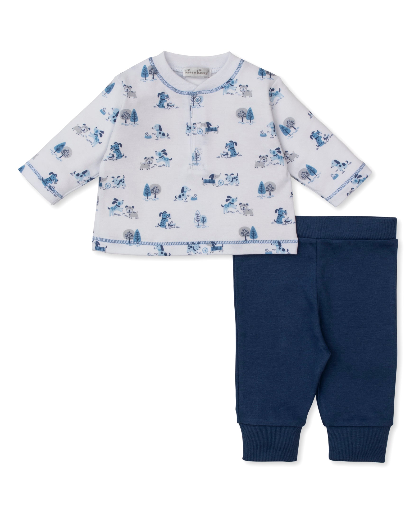 Puppy Park Fun Pant Set - Kissy Kissy