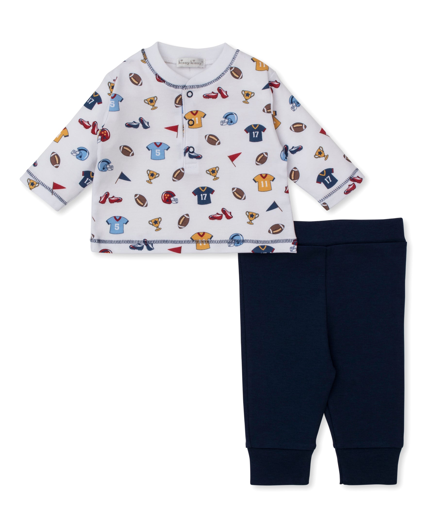 Football Fever Pant Set - Kissy Kissy