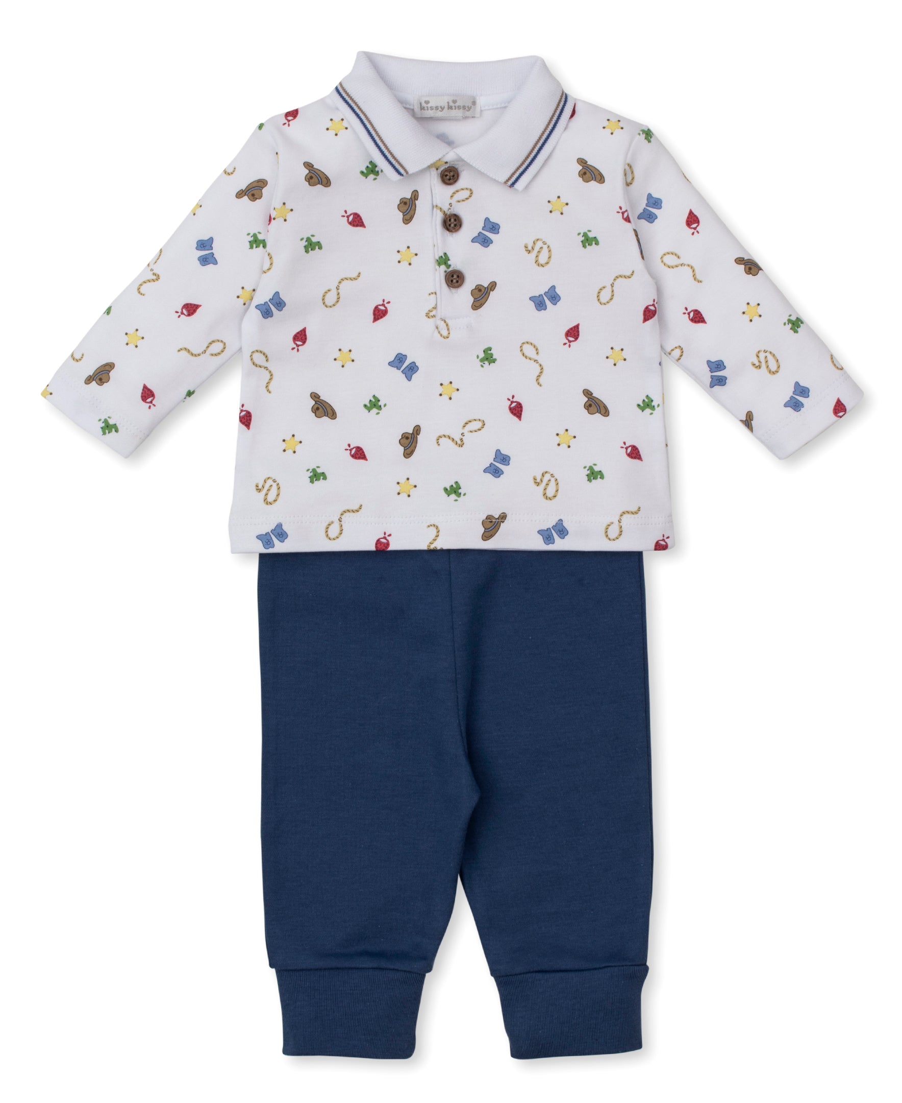 Western Cowboy Pant Set - Kissy Kissy