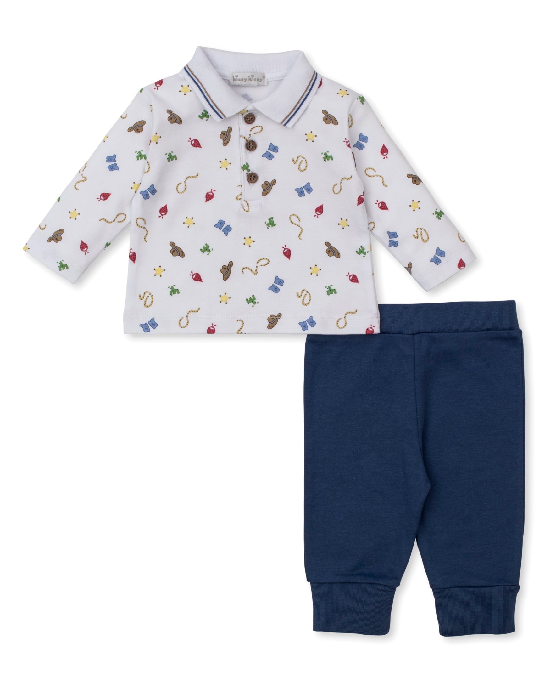 Western Cowboy Pant Set - Kissy Kissy