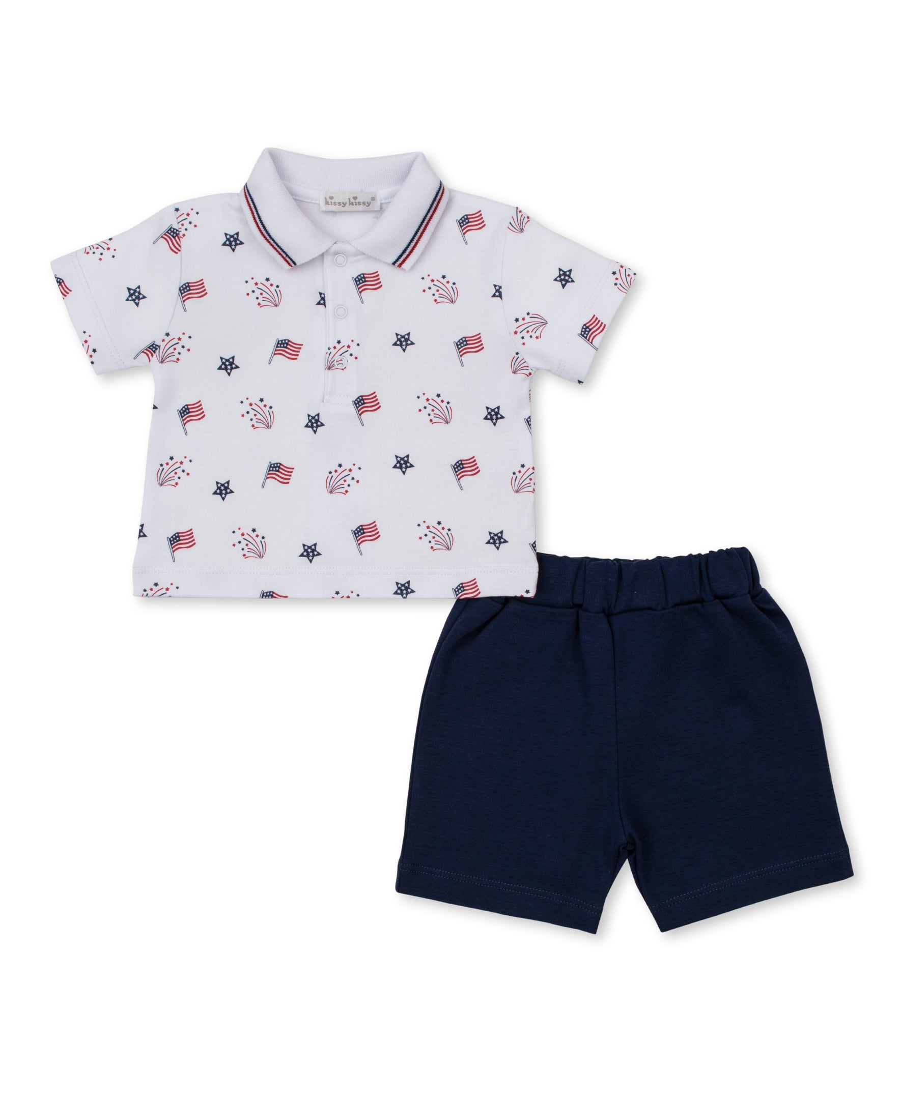 Star-Spangled Freedom Bermuda Set - Kissy Kissy
