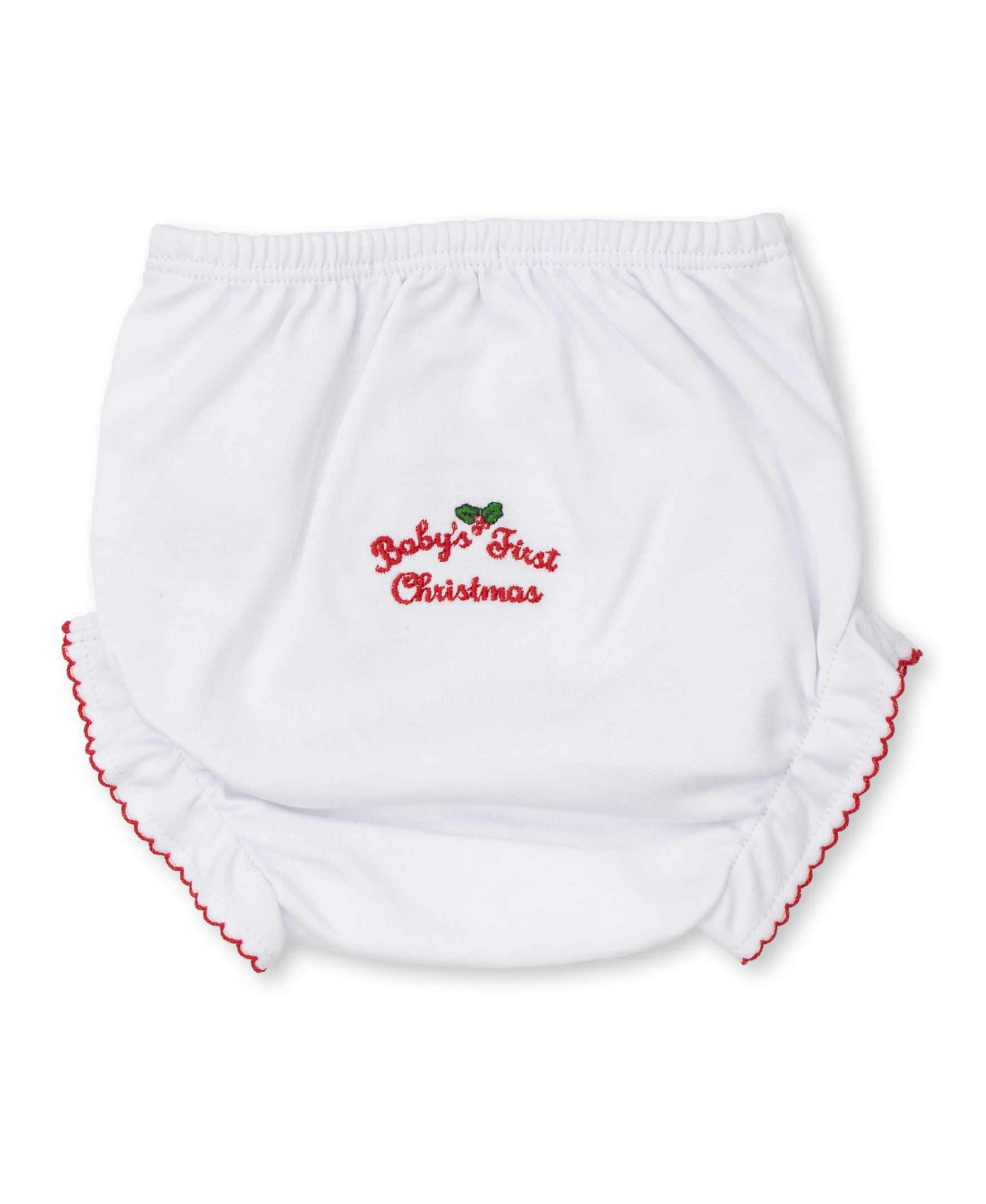 Baby's First Christmas 26 Diaper Cover - Kissy Kissy