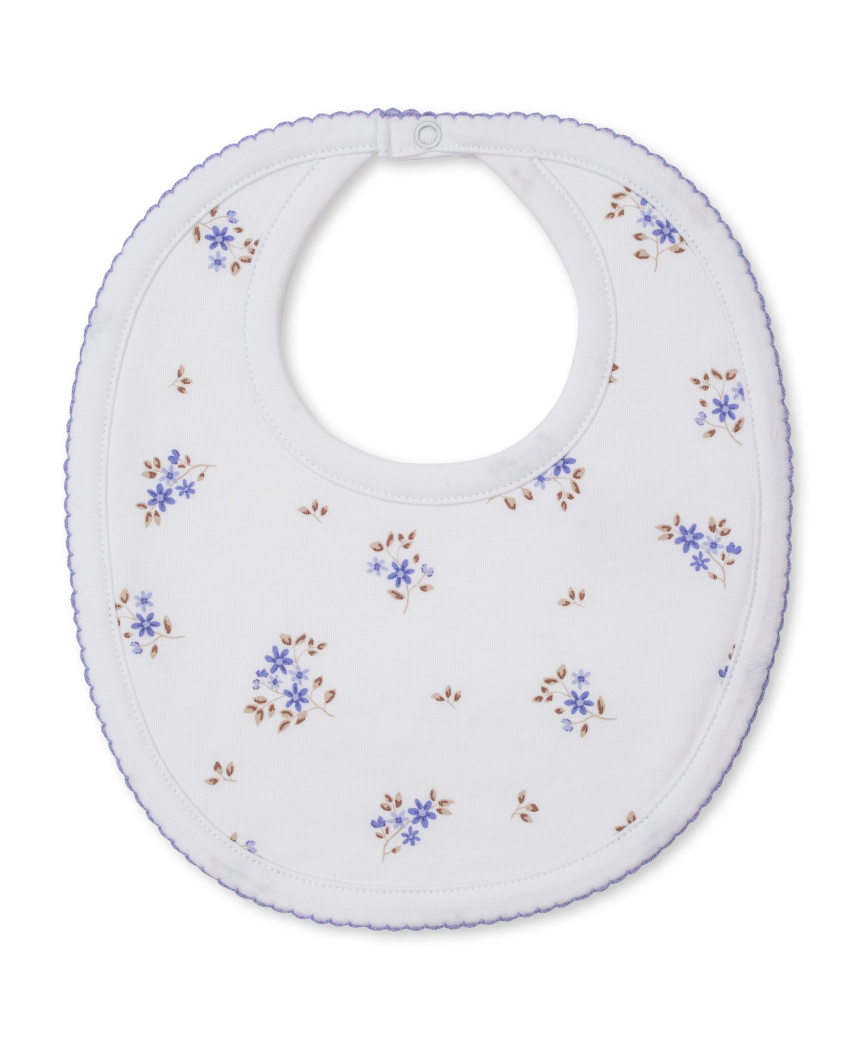 Tiny Blossoms Lilac Bib - Kissy Kissy