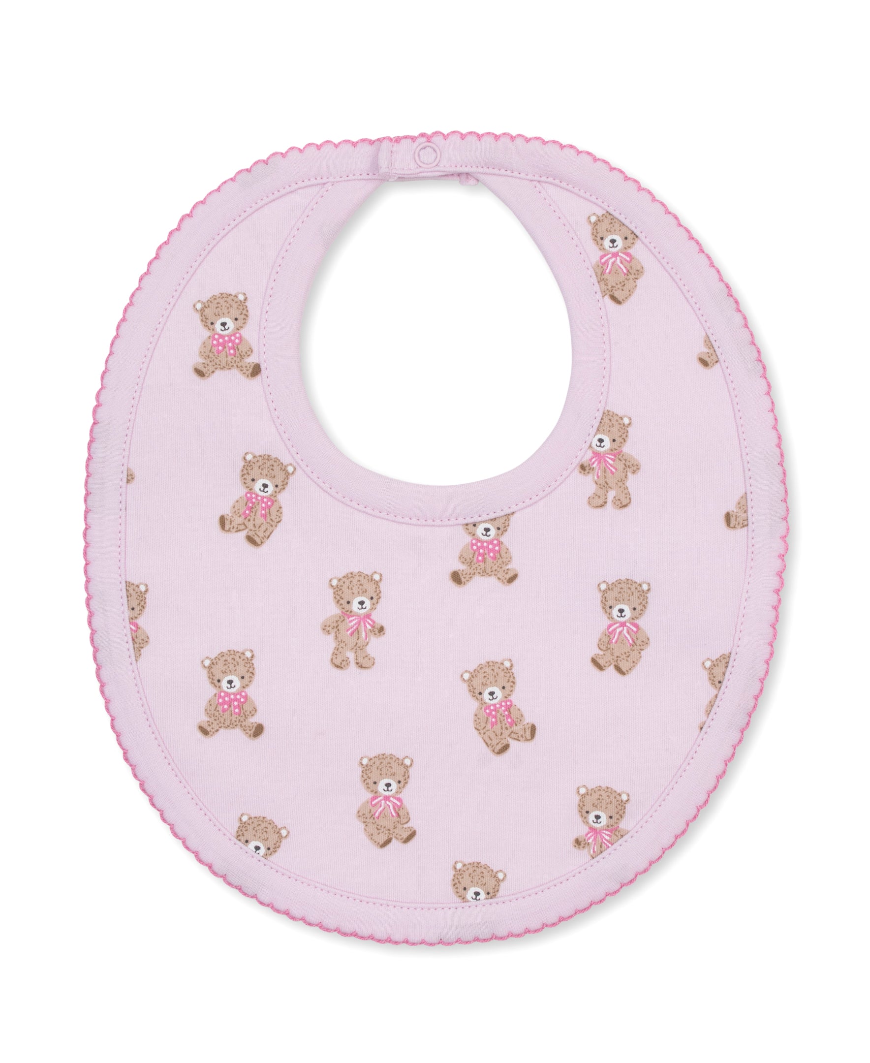 Teddy Bear Club Pink Bib