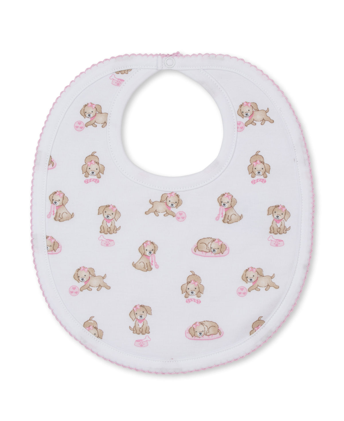 Puppy Play Pink Bib - Kissy Kissy