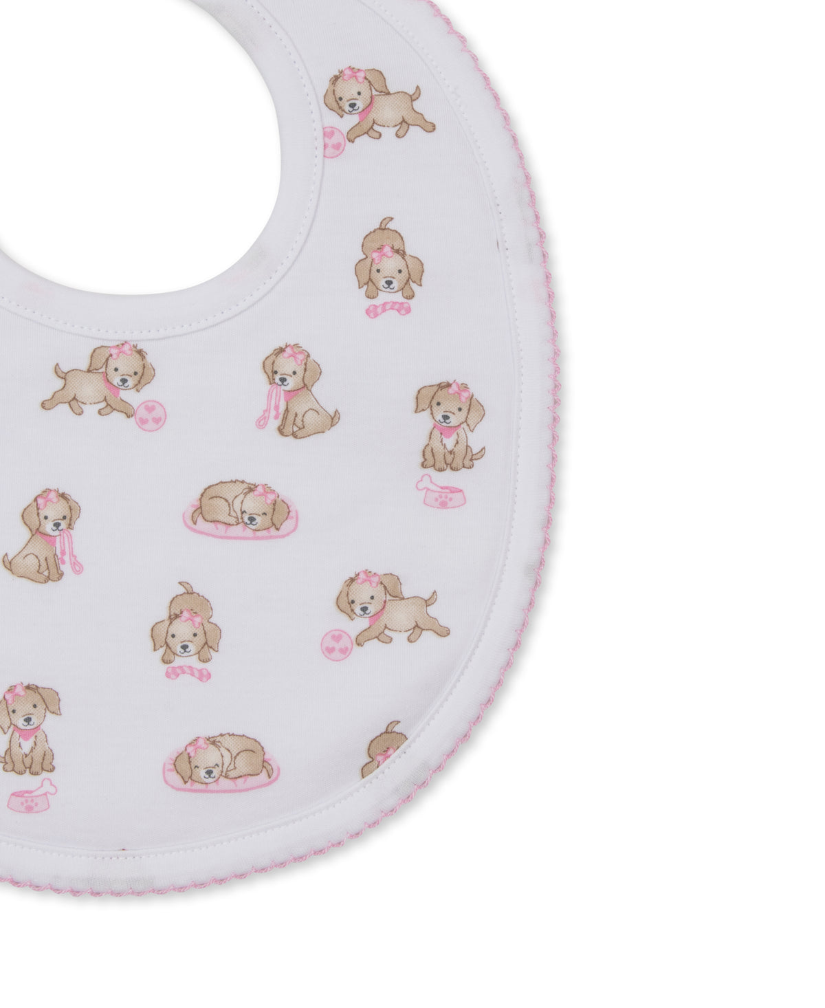 Puppy Play Pink Bib - Kissy Kissy