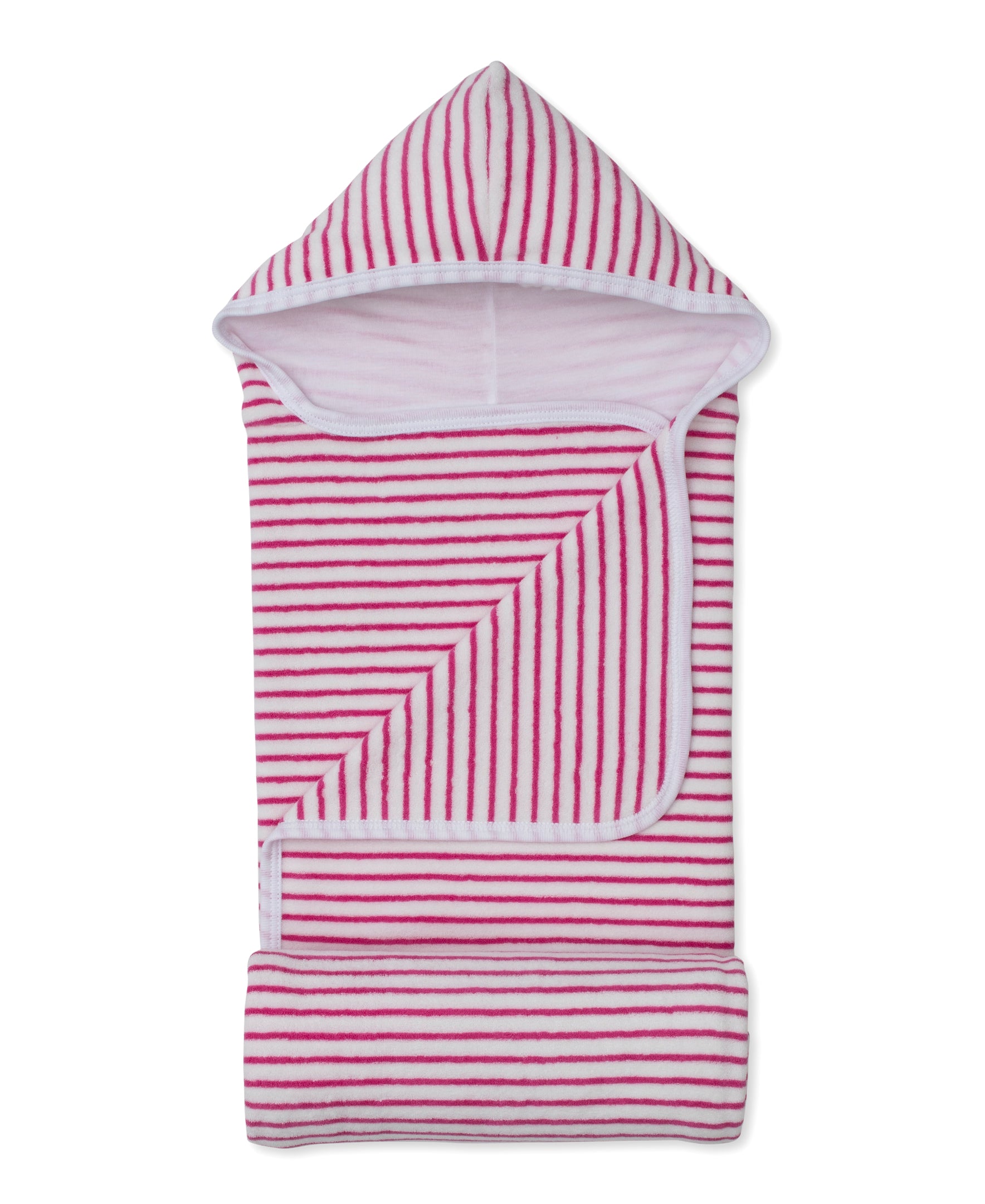 Ocean Antics Fuchsia Terry Beach Towel