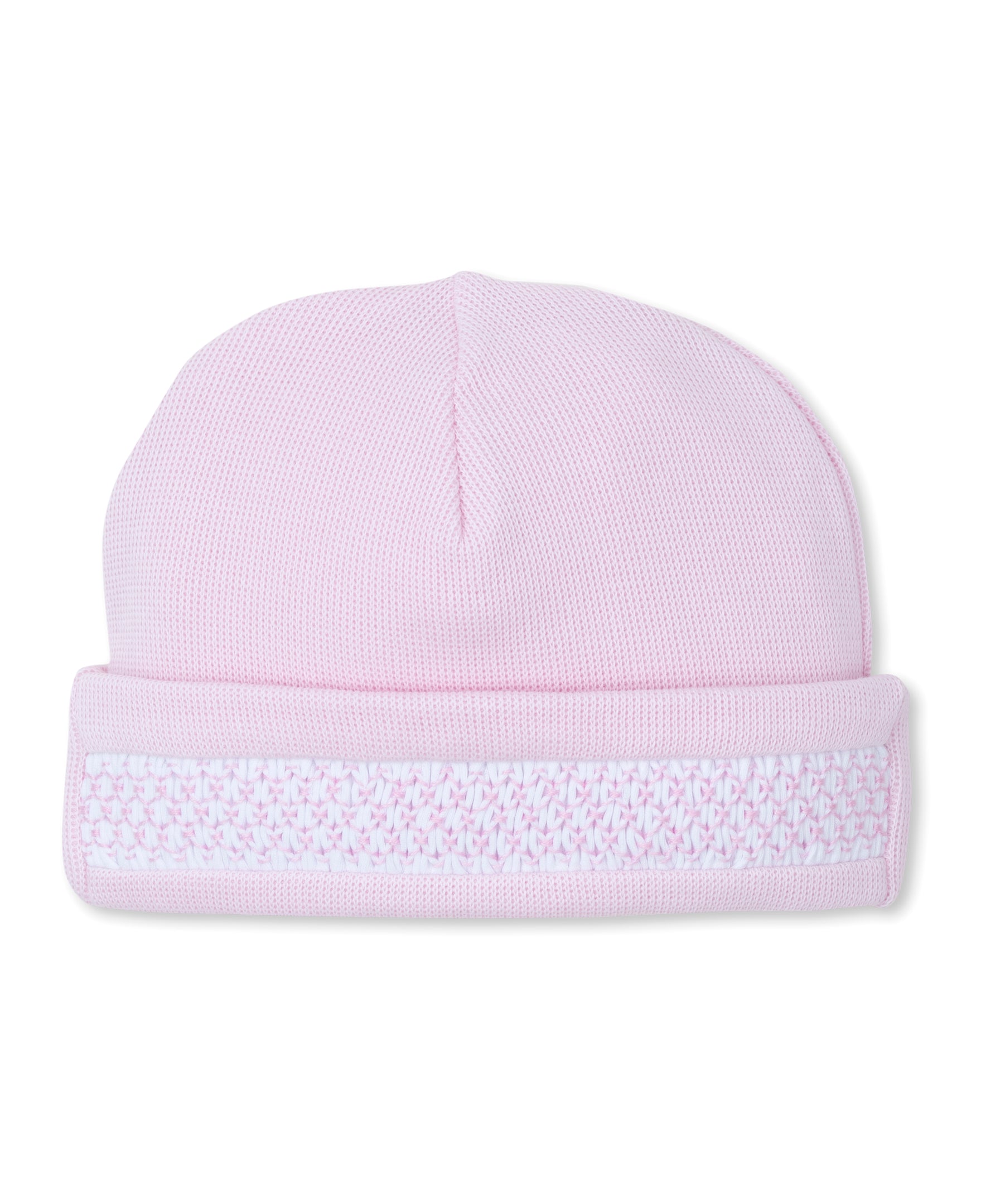 CLB Punto Ingles Pink Hand Smocked Hat - Kissy Kissy