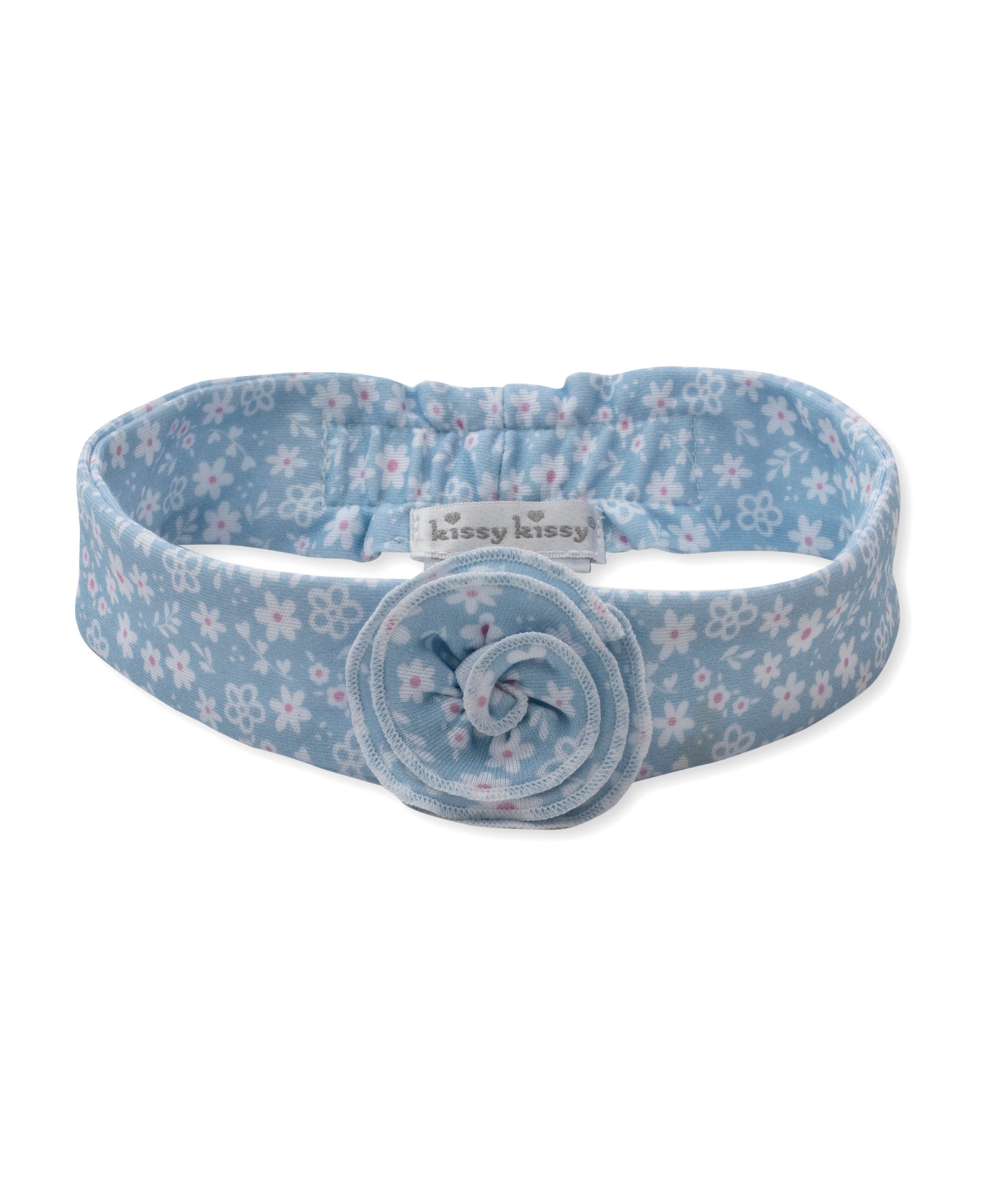 Fall in Bloom Blue Headband - Kissy Kissy