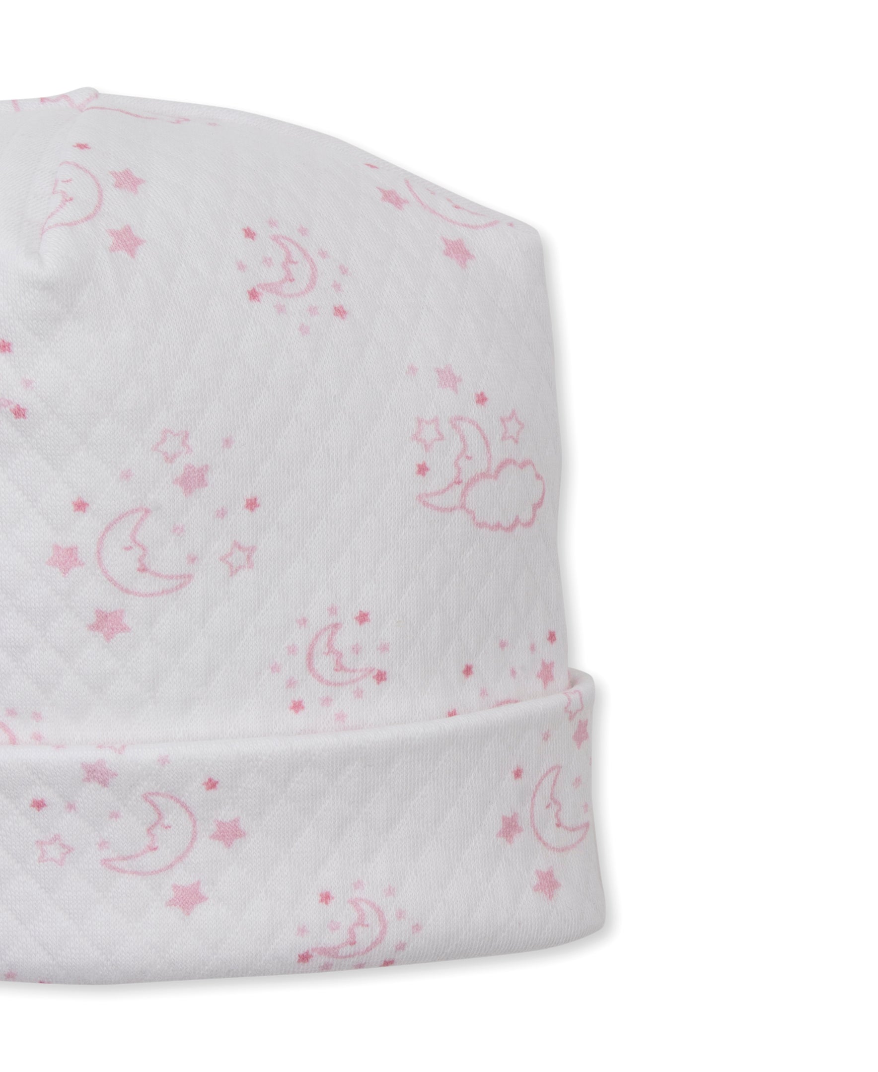 Cheerful Goodnight Pink Jacquard Hat - Kissy Kissy