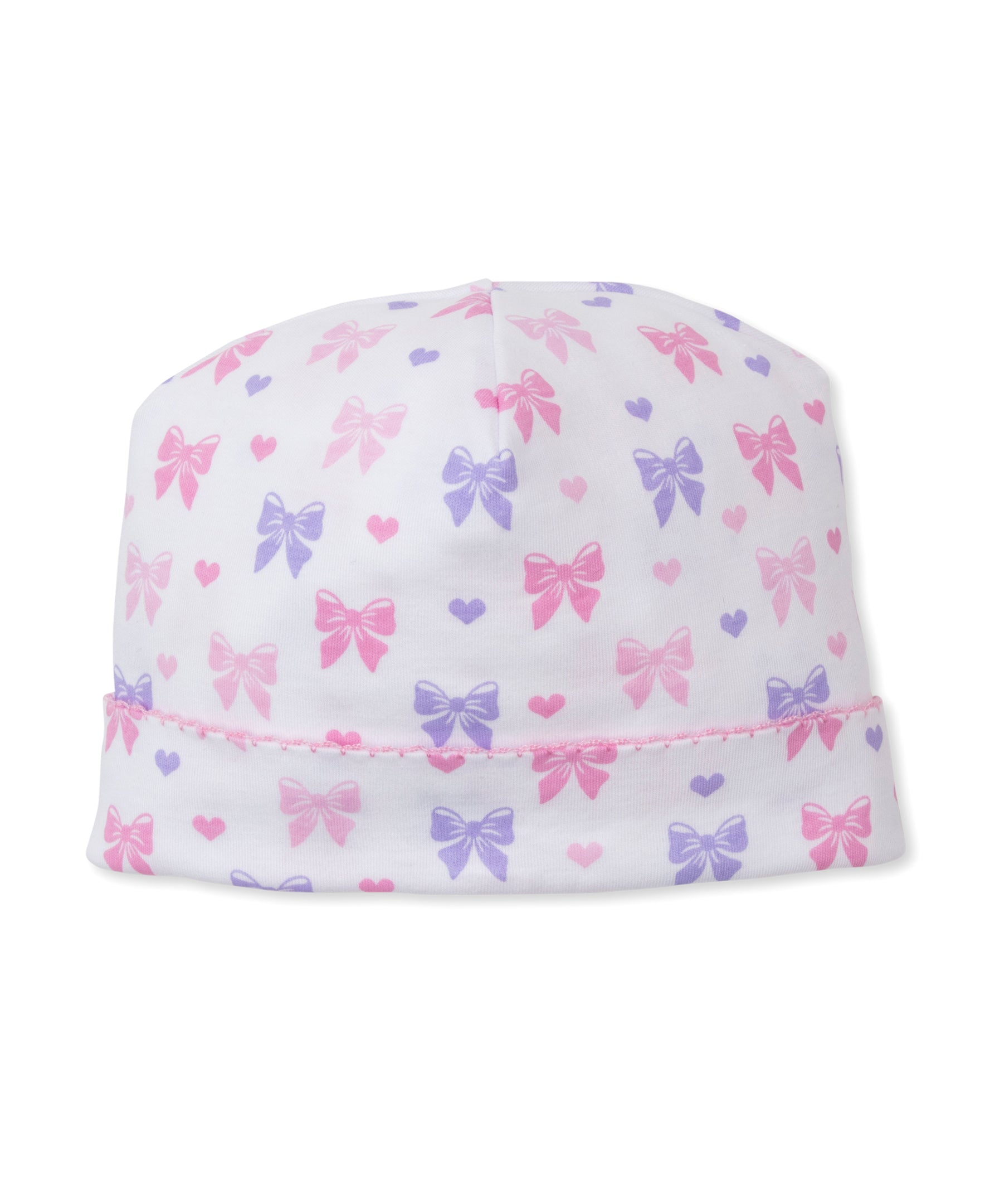 Billowy Bows White Hat - Kissy Kissy