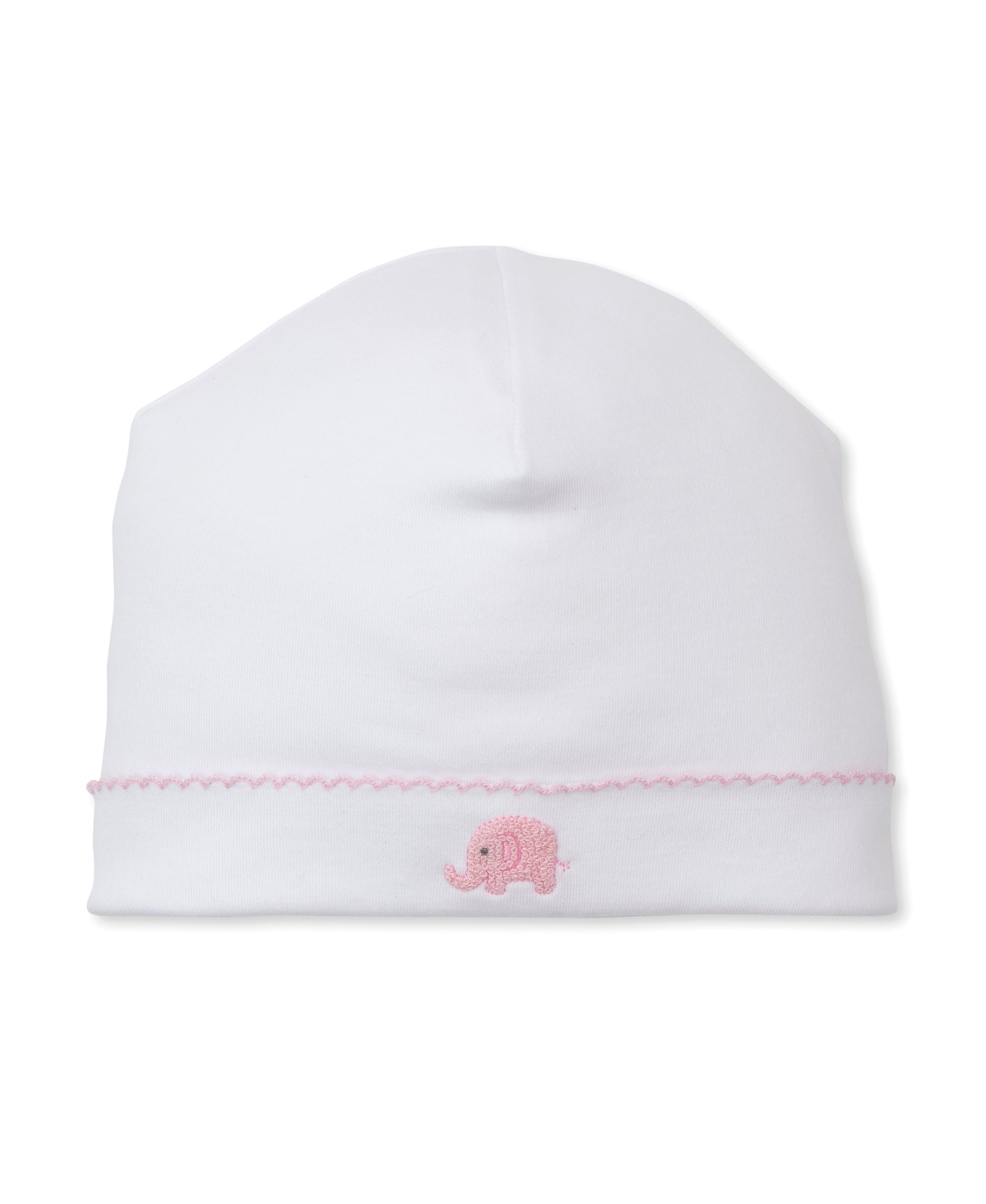 SCE Safari Wild White/Pink Hand Emb. Hat - Kissy Kissy
