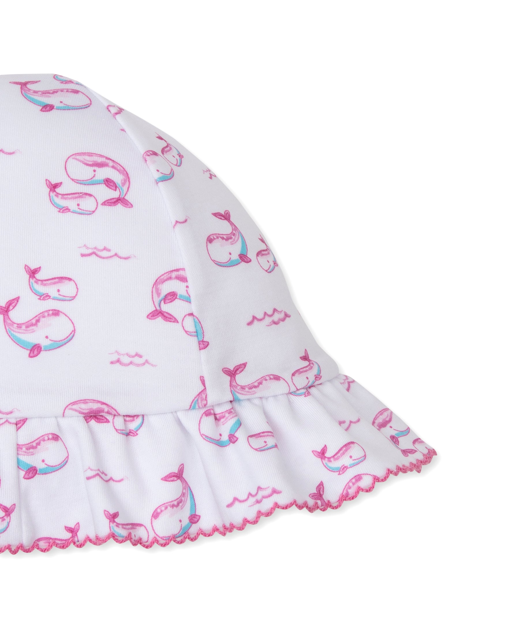 Whale Pods Pink Floppy Hat - Kissy Kissy