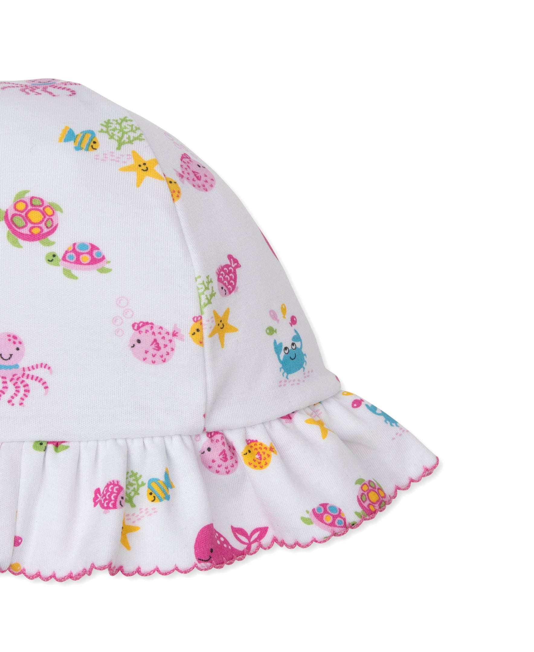 Ocean Antics Pink Floppy Hat - Kissy Kissy