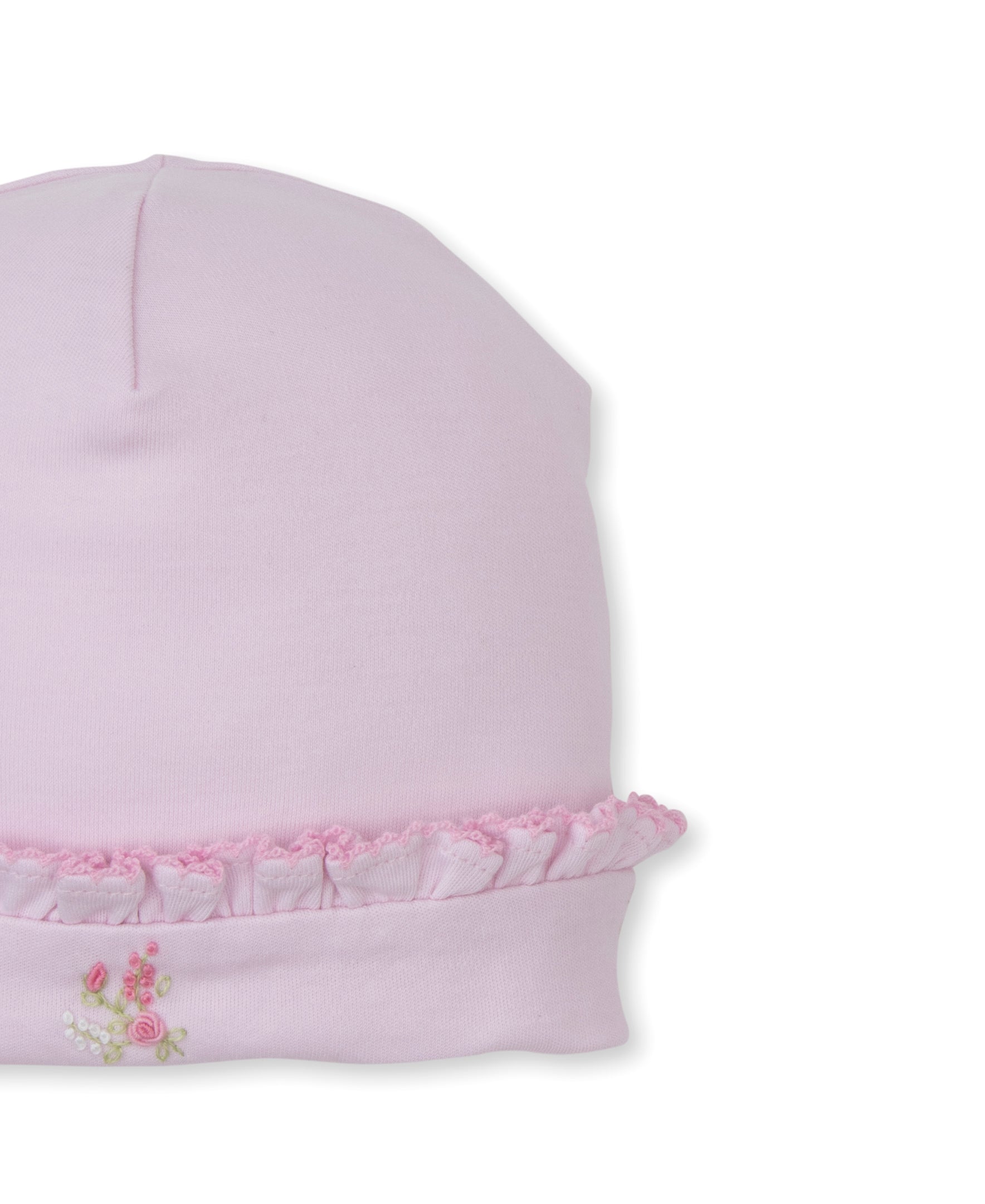 SCE Victorian Roses Pink Hand Emb. Hat - Kissy Kissy