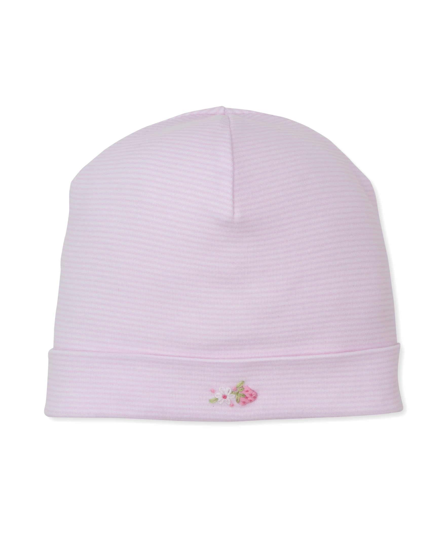 CLB Summer Medley 26 Pink Hand Emb. Stripe Hat
